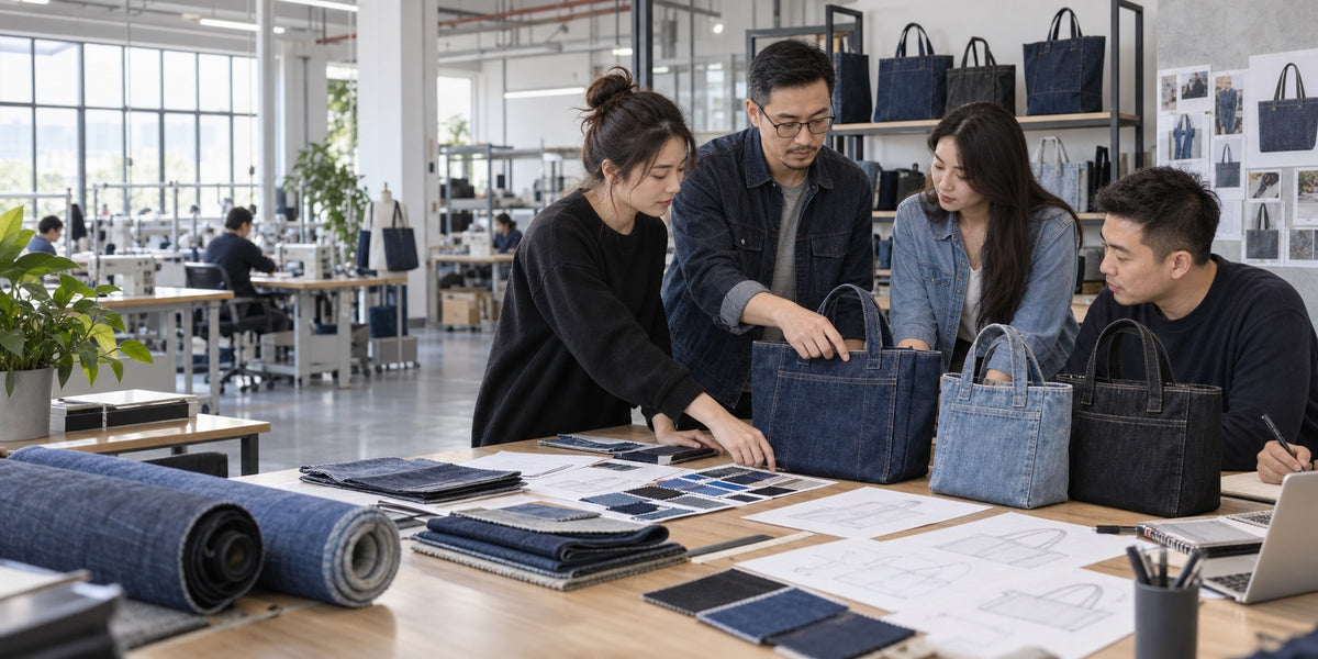 Custom tote bag manufacturing by ToteBag-Factory