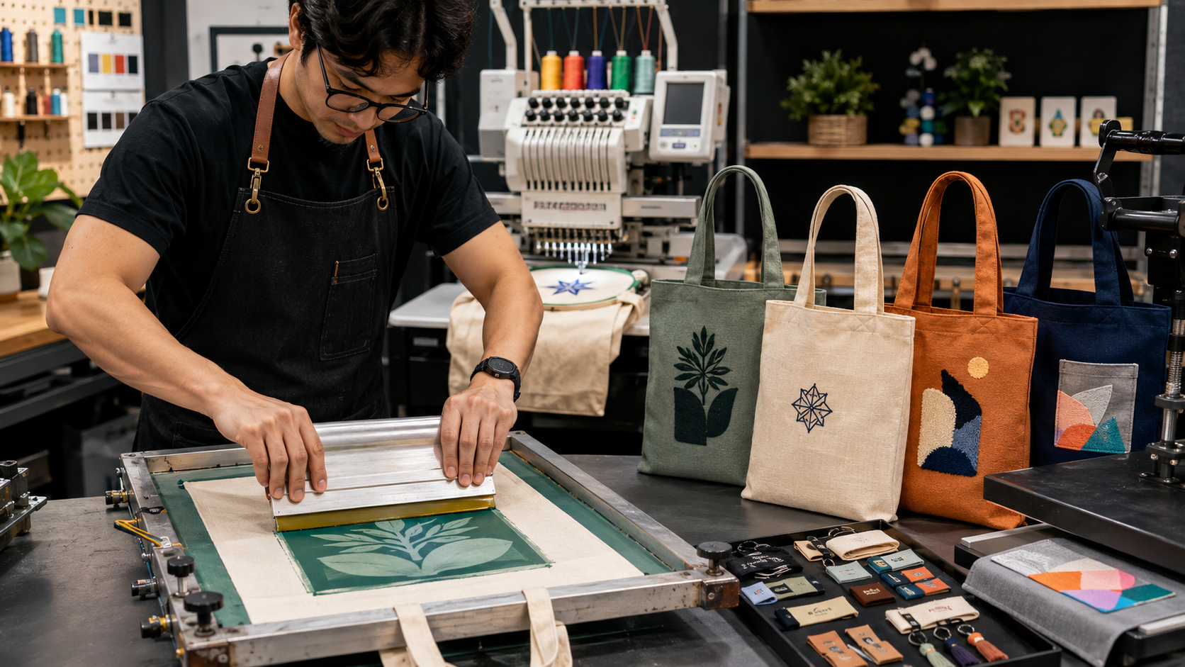 Custom tote bag manufacturing by ToteBag-Factory