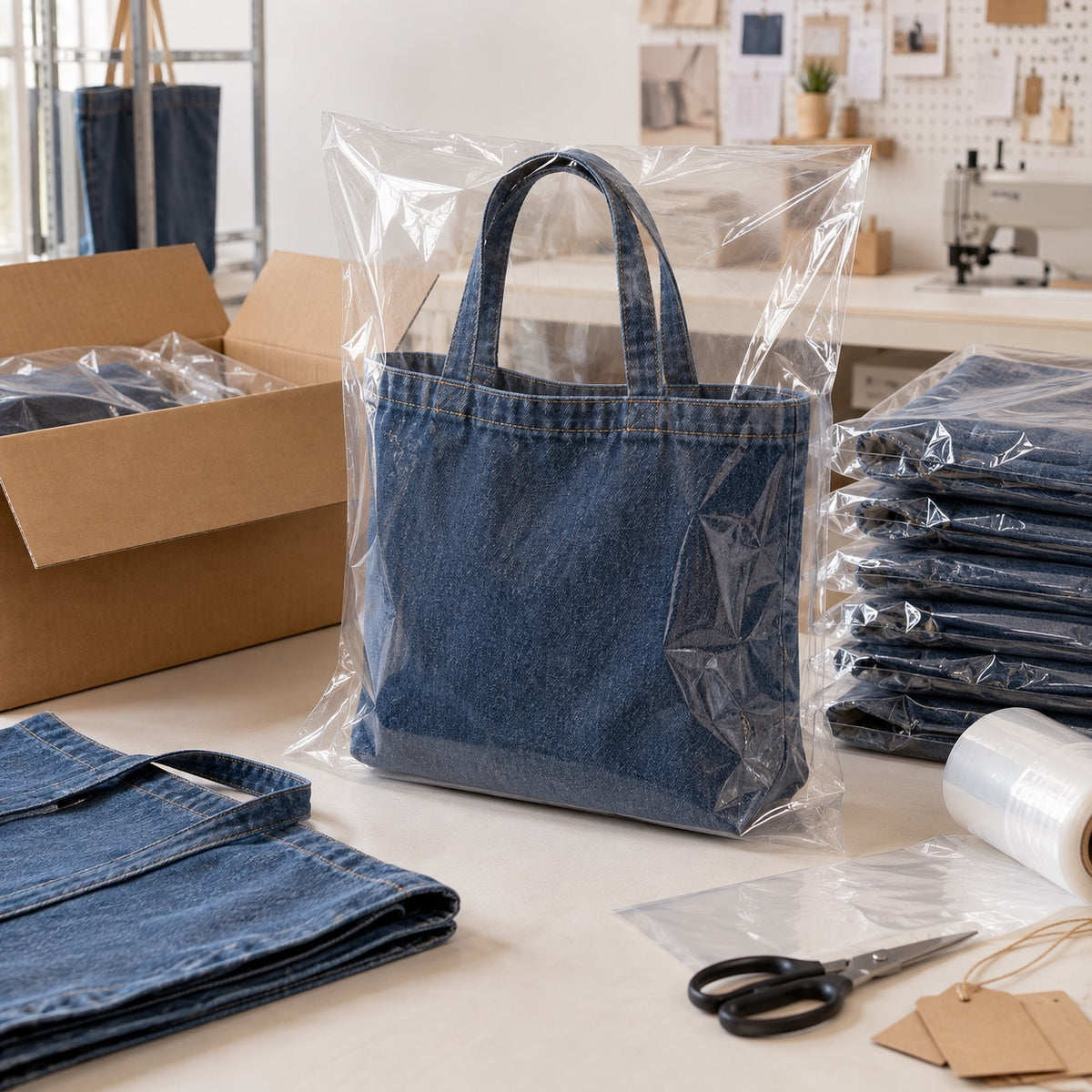 Custom tote bag manufacturing by ToteBag-Factory