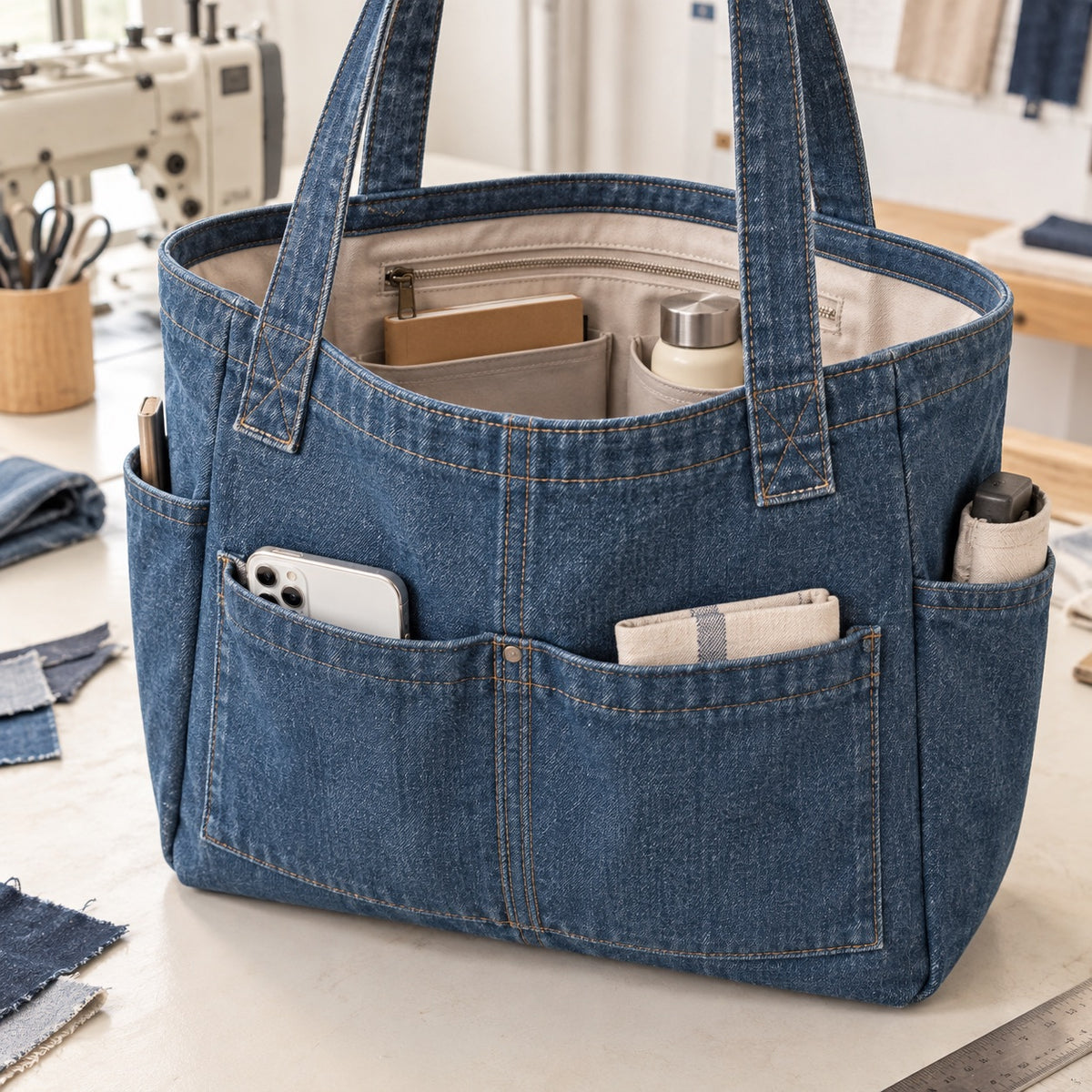 Custom tote bag manufacturing by ToteBag-Factory