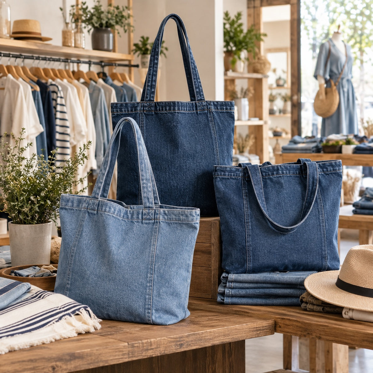 Custom tote bag manufacturing by ToteBag-Factory