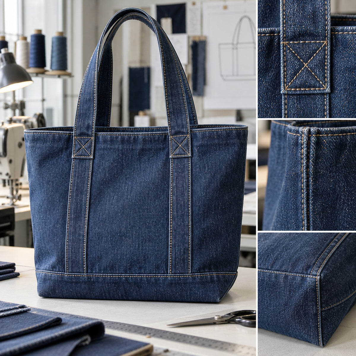 Custom tote bag manufacturing by ToteBag-Factory