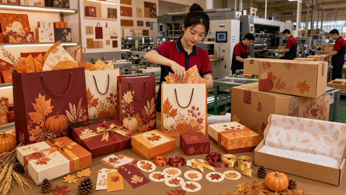 custom thanksgiving packaging support