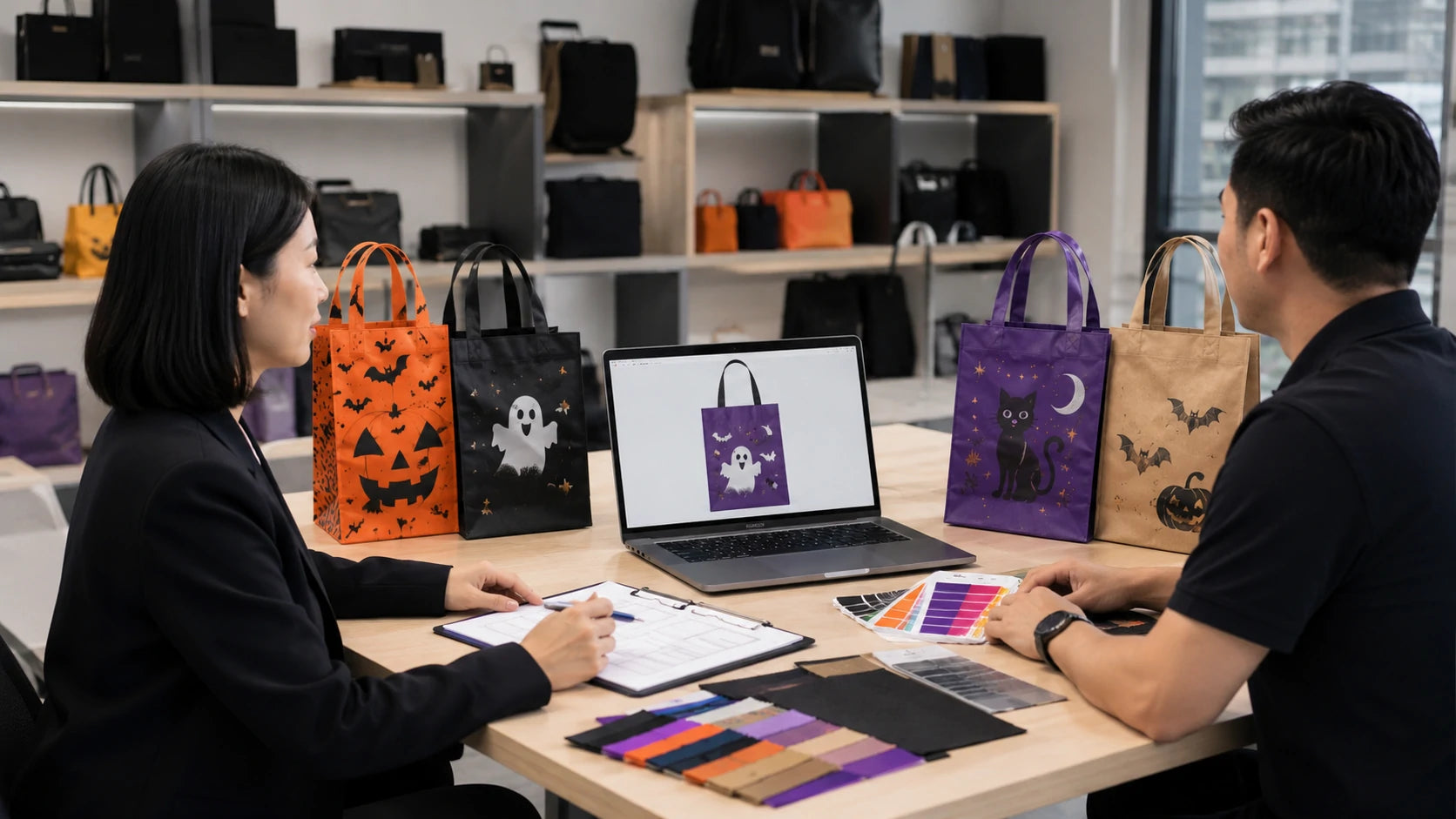 Custom tote bag manufacturing by ToteBag-Factory