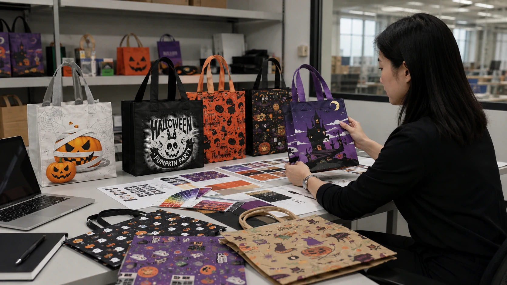 Custom tote bag manufacturing by ToteBag-Factory