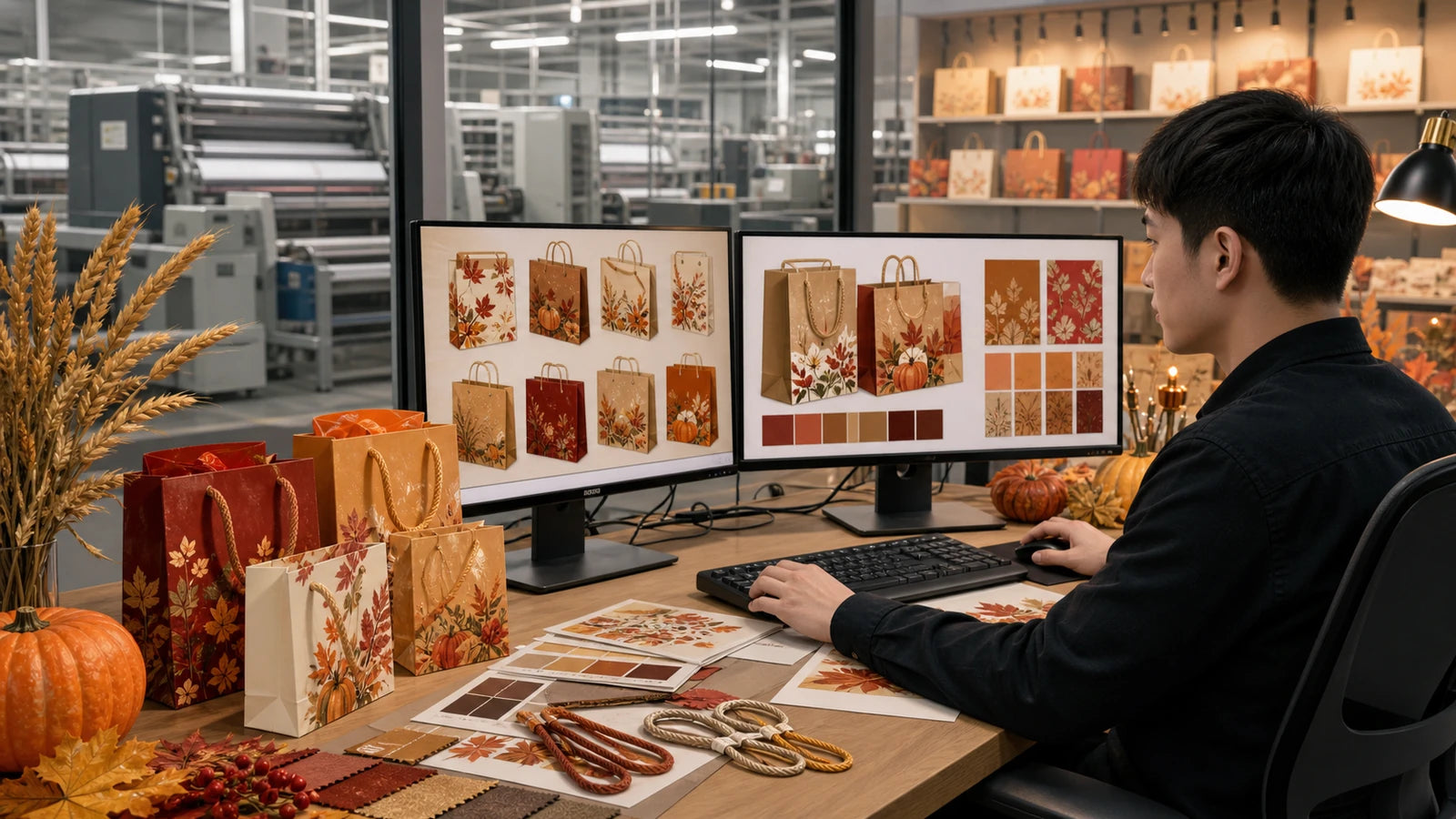 thanksgiving bag digital mockup service