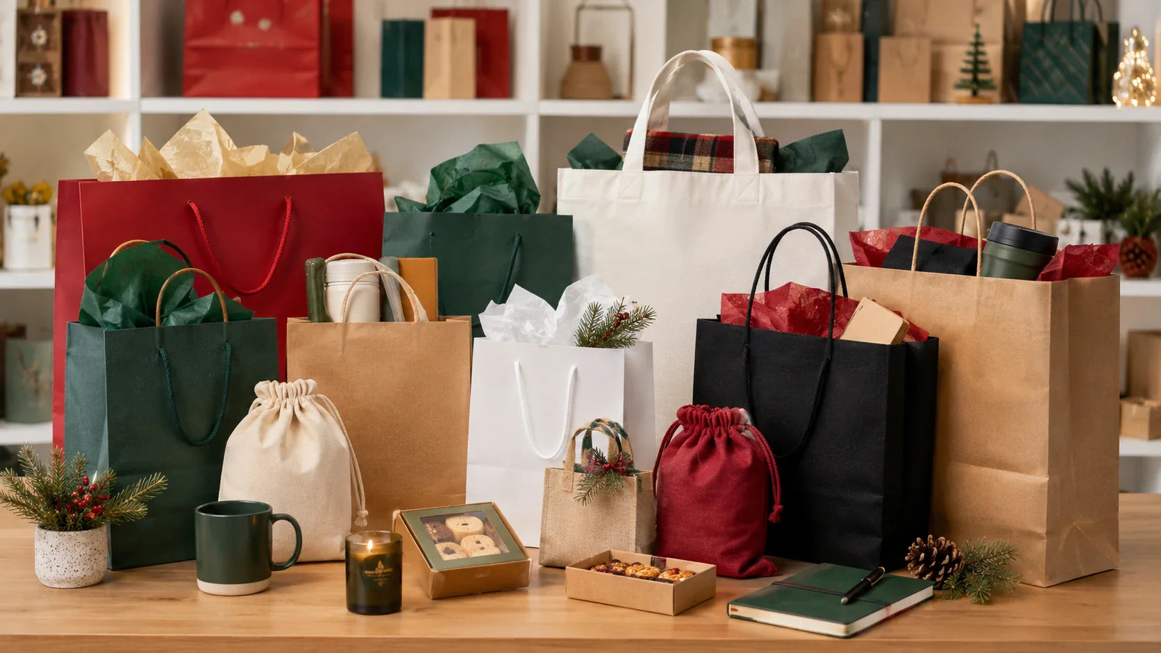 Christmas Goodie Bags: Packaging Ideas for Parties, Promotions, and Giveaways