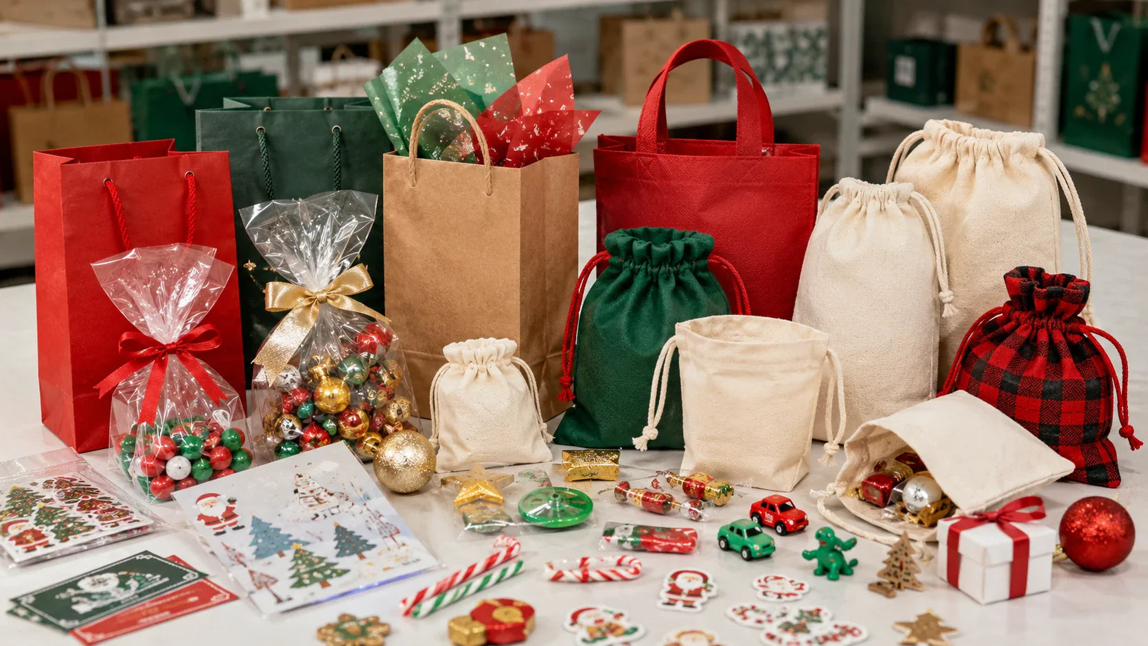 Eco Friendly Christmas Gift Bags: Reusable and Recyclable Holiday Packaging