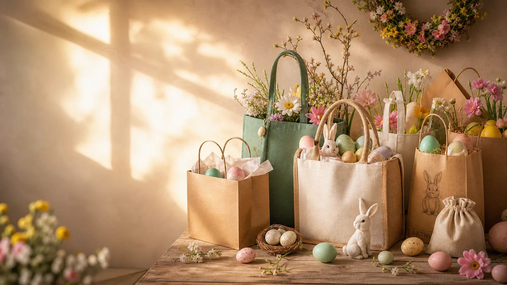Easter Gift Packaging Bags displayed as a coordinated B2B product collection.