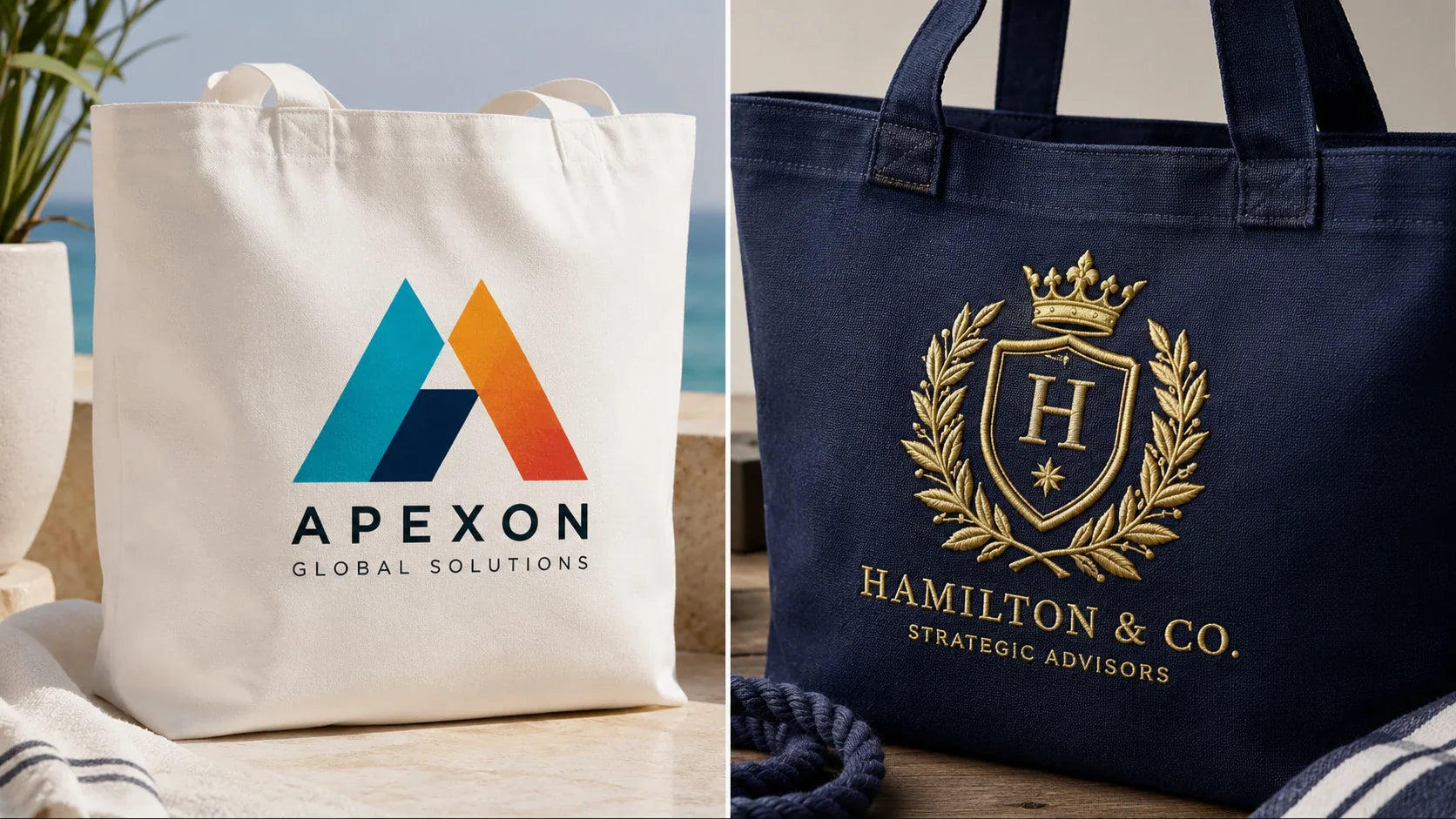 Designing Custom Beach Bags with Logo: A Guide to Screen Printing and Embroidery