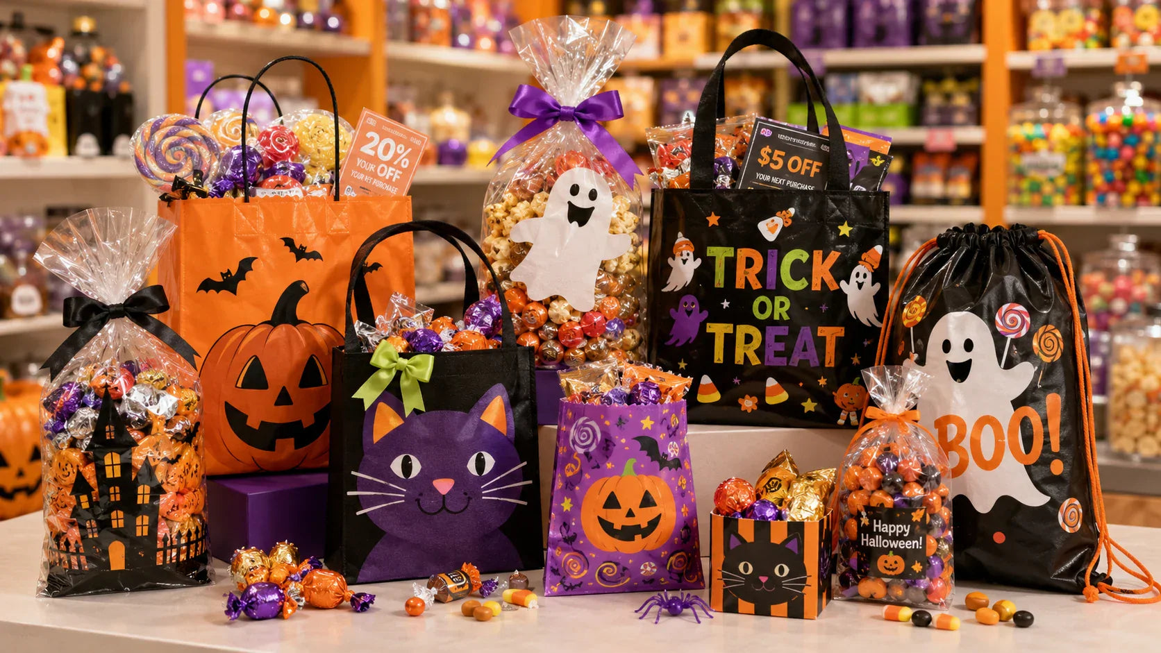 Halloween Bags for Candy Stores - B2B custom bag sourcing guide