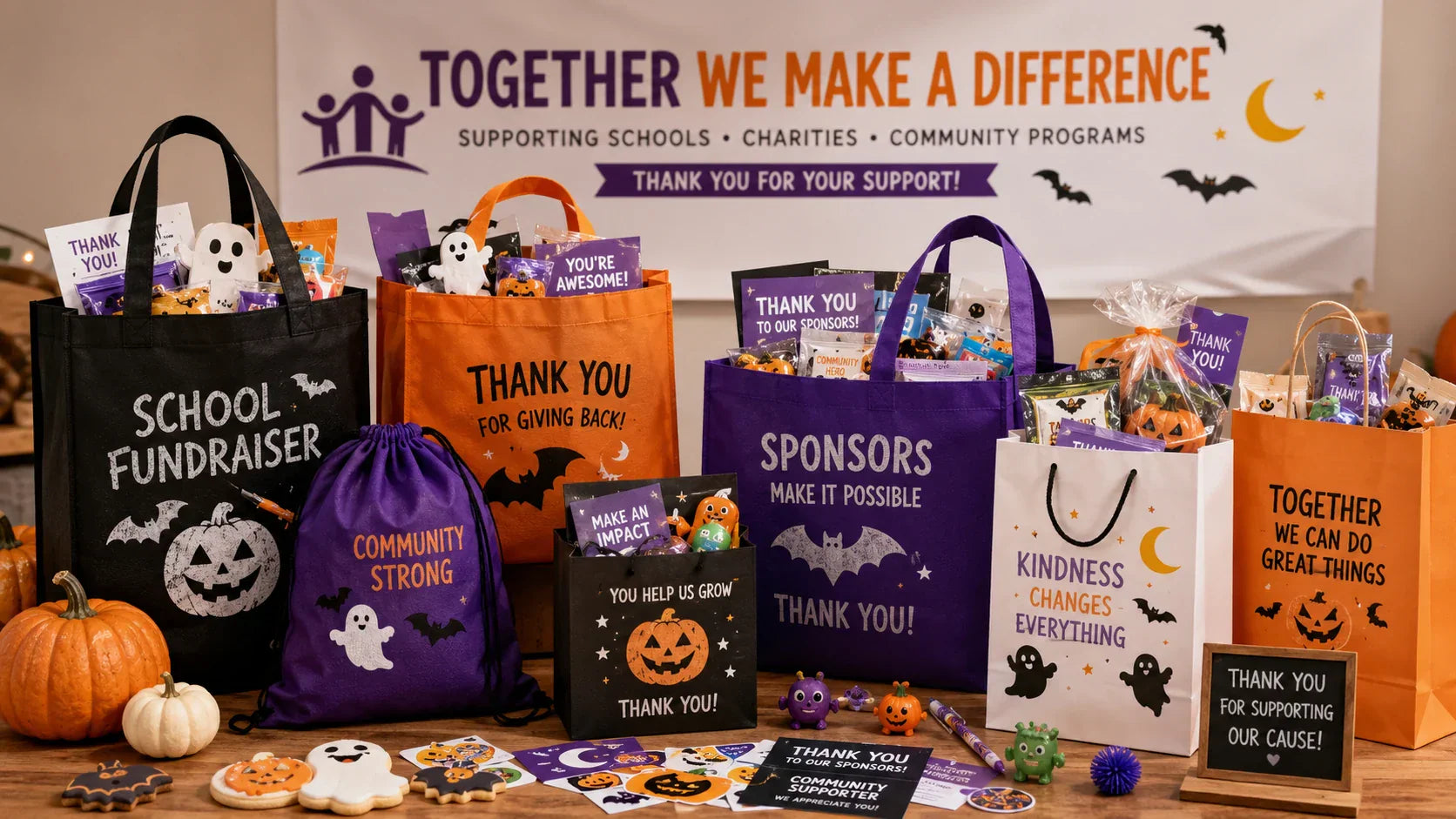 Halloween Bags for Fundraising Events - B2B custom bag sourcing guide