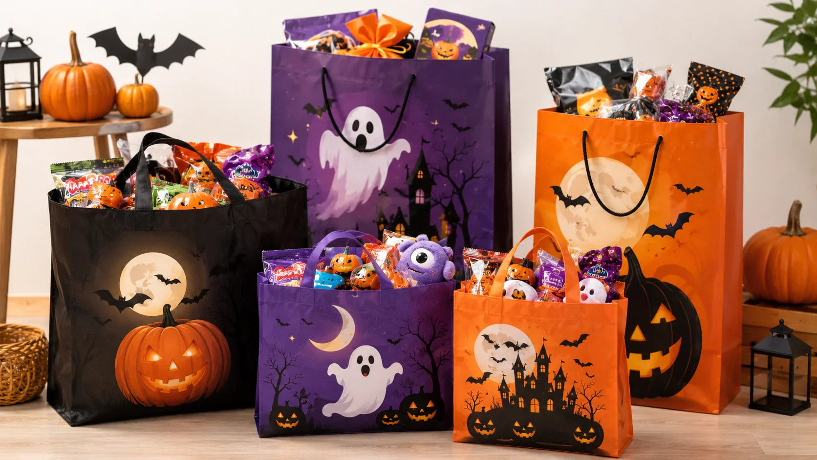 Large Halloween Bags for Trick-or-Treat, Events, and Retail Bundles - B2B custom bag sourcing guide