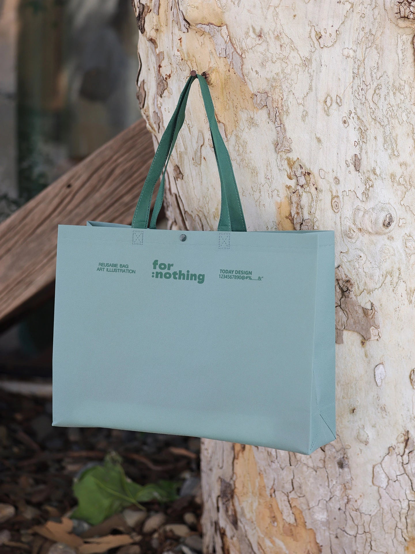 7-Style Gusseted Non-Woven Retail Tote Bags product view 5