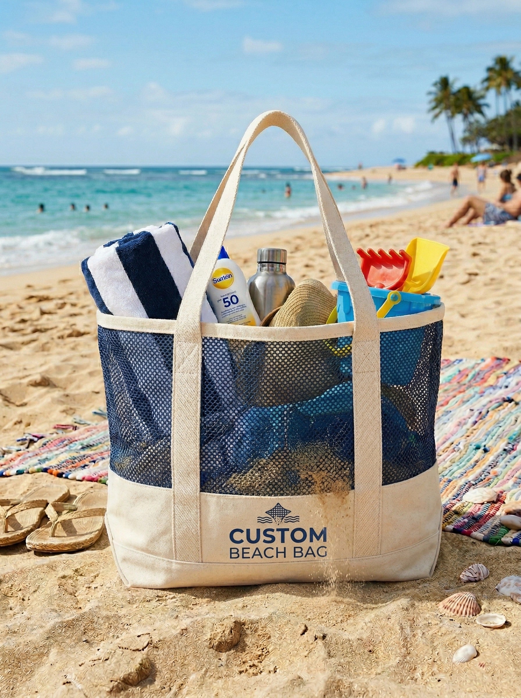 Bolsa de playa personalizada