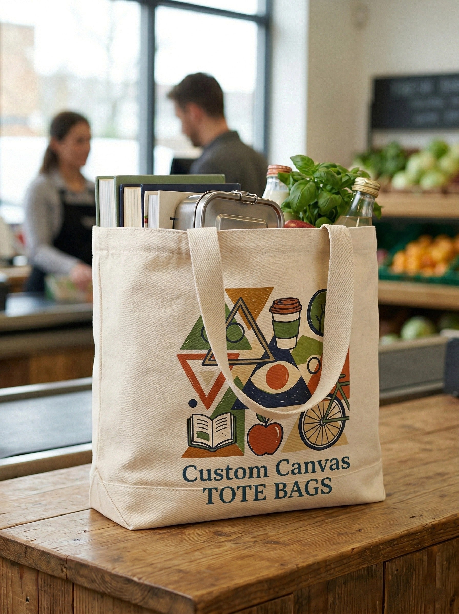 Custom Canvas Totes