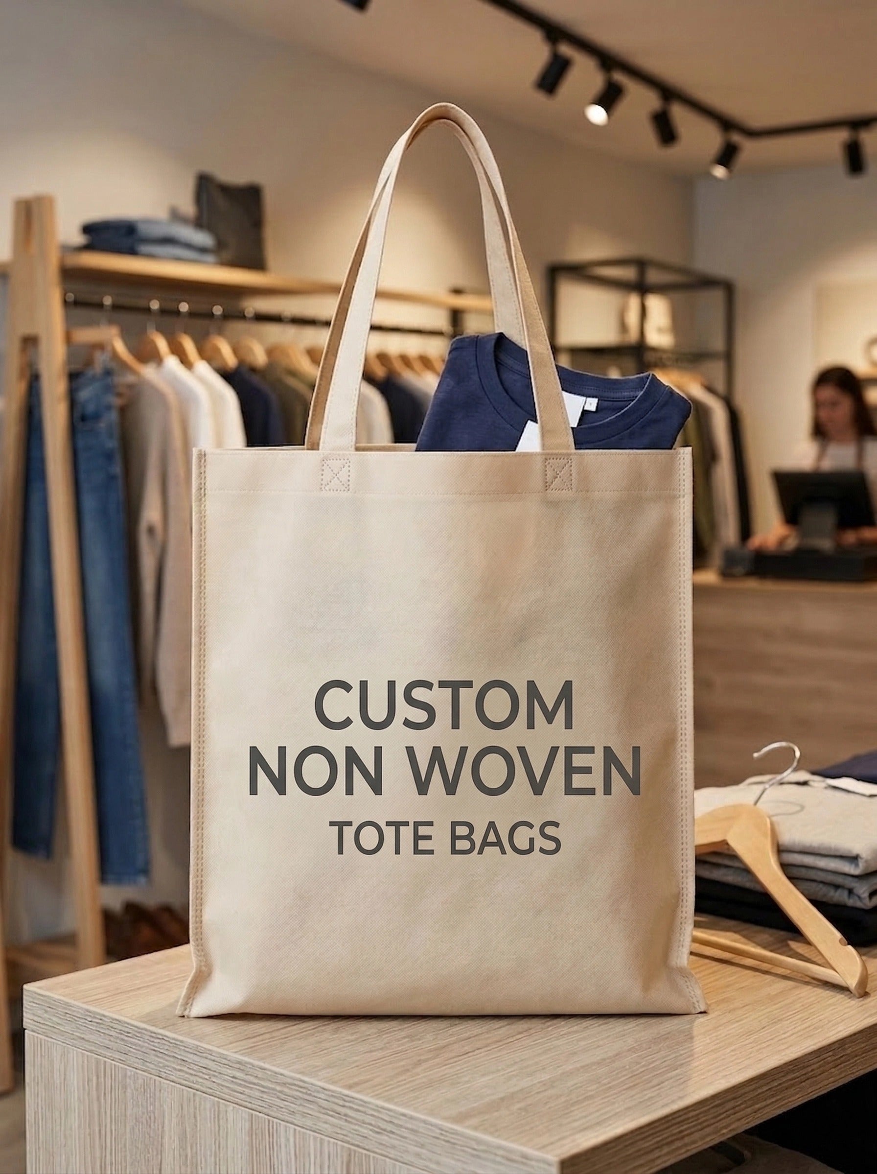 Bolsas Reutilizables de Tela No Tejida Personalizadas