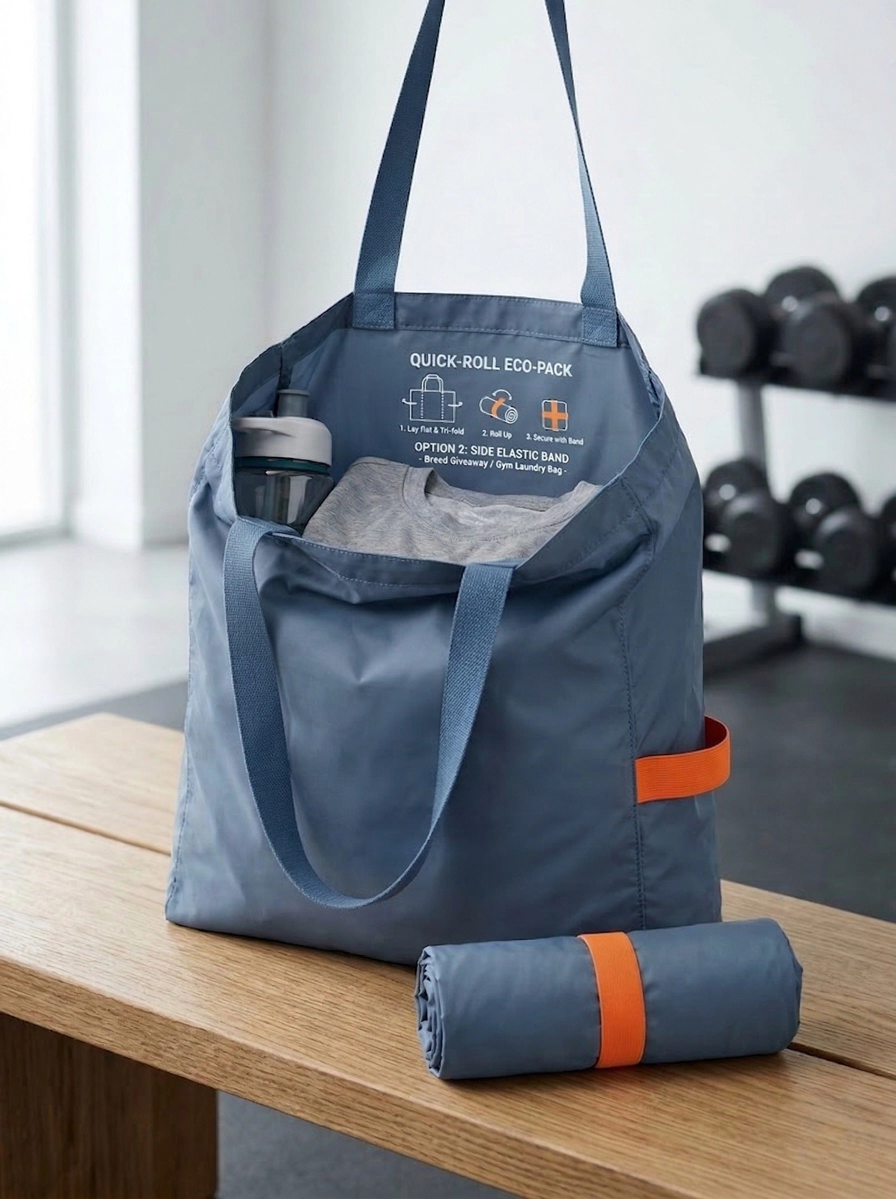 Bolsa de compras plegable