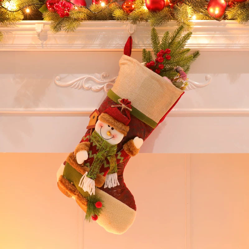 Christmas Stockings for Gifts and Fireplace Decor – variant 6138314070