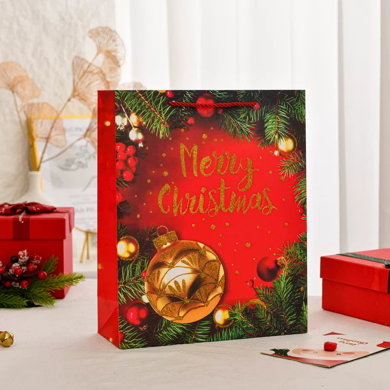 Large Christmas Paper Gift Bags with Rope Handles – variant 33444621262