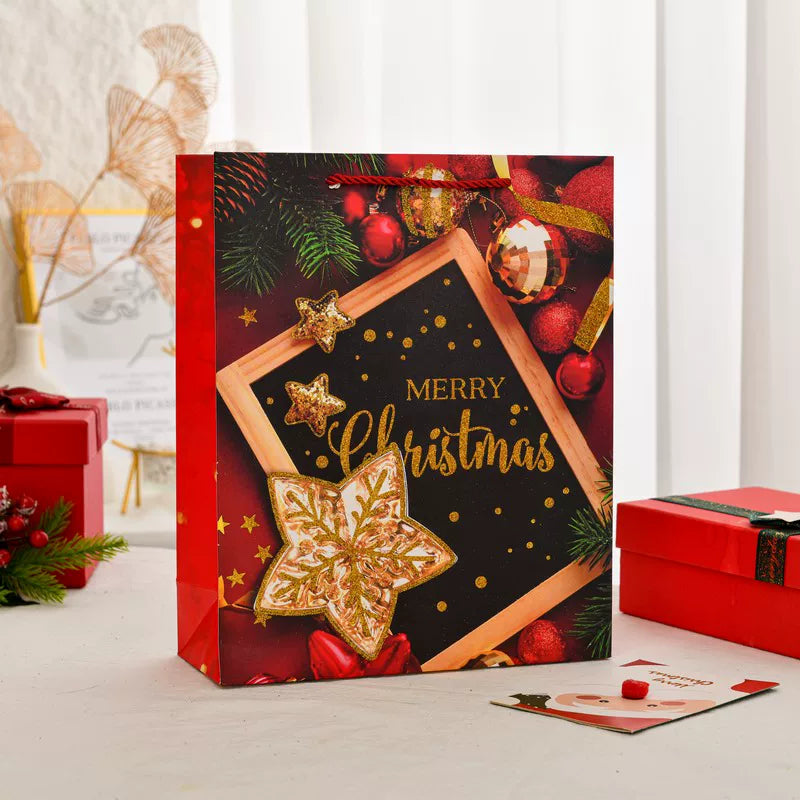 Large Christmas Paper Gift Bags with Rope Handles – variant 33444621263