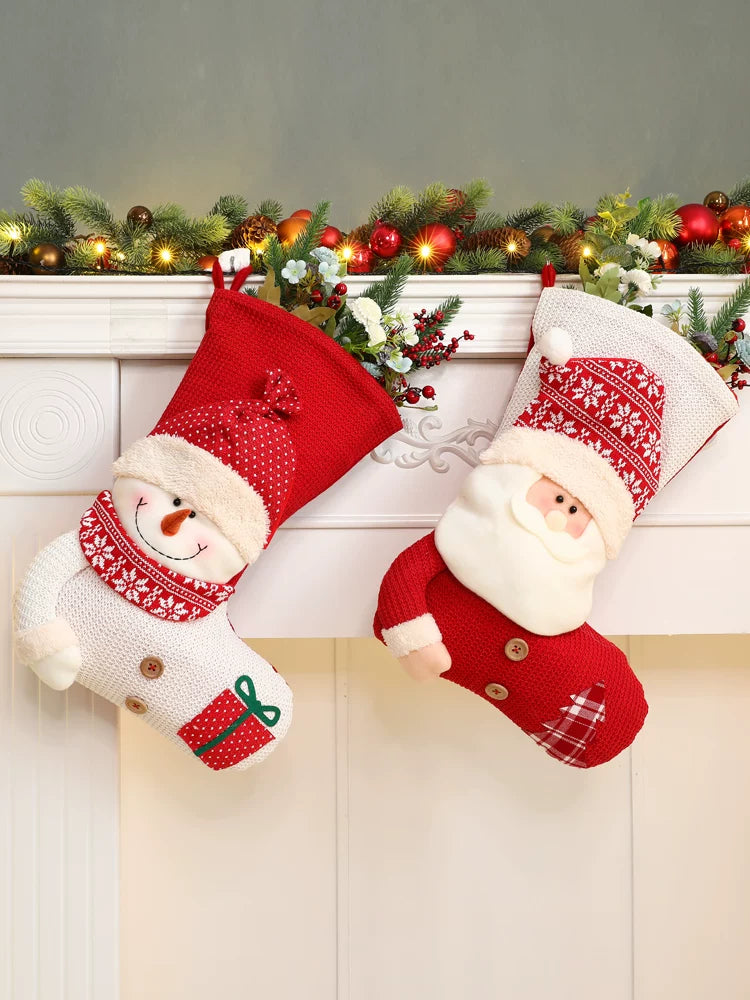 Christmas Stockings for Gifts and Fireplace Decor – gallery 03