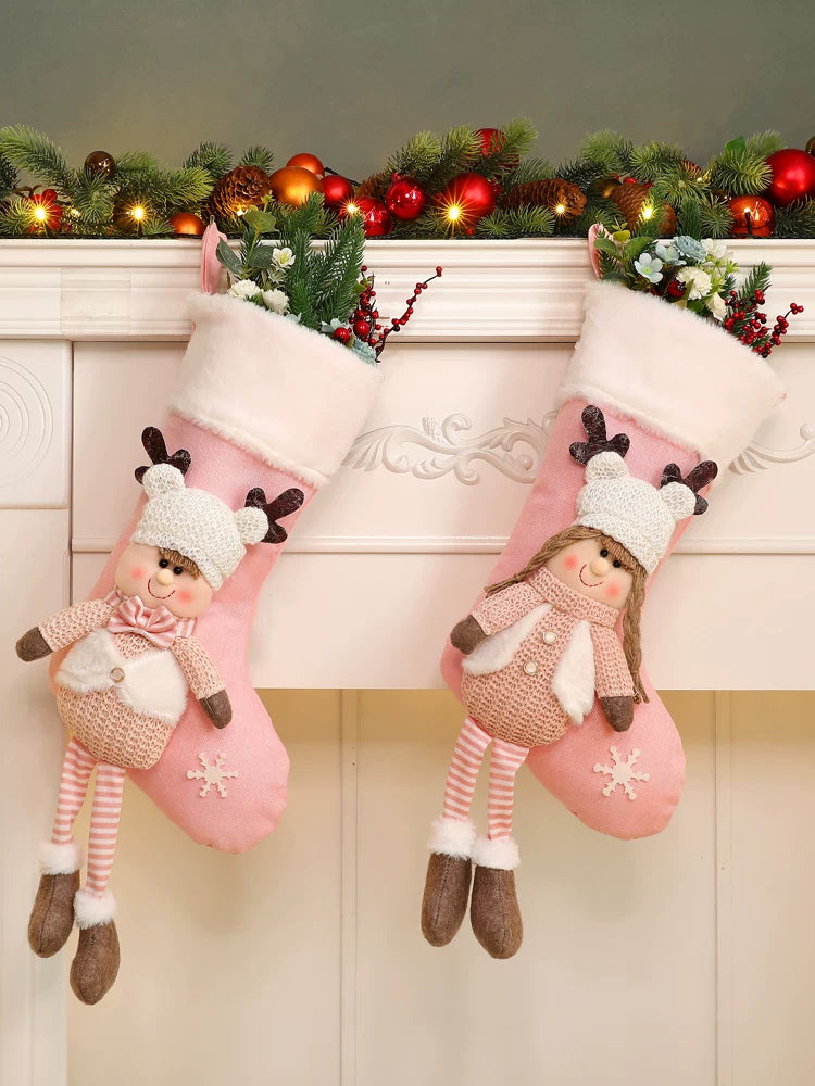Christmas Stockings for Gifts and Fireplace Decor – gallery 04