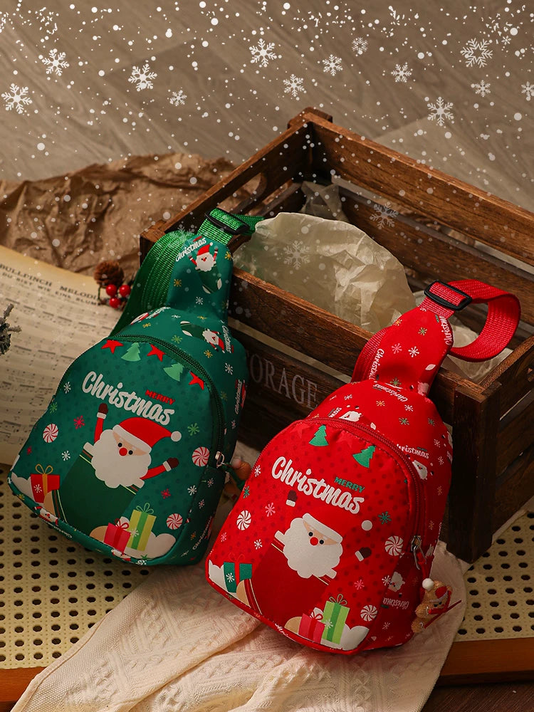 Knitted Christmas Gift Bags with Character Ornaments – gallery 04