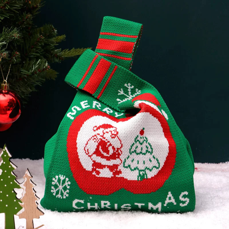 Canvas Christmas Gift Bags with Carry Handles – variant 41111121223