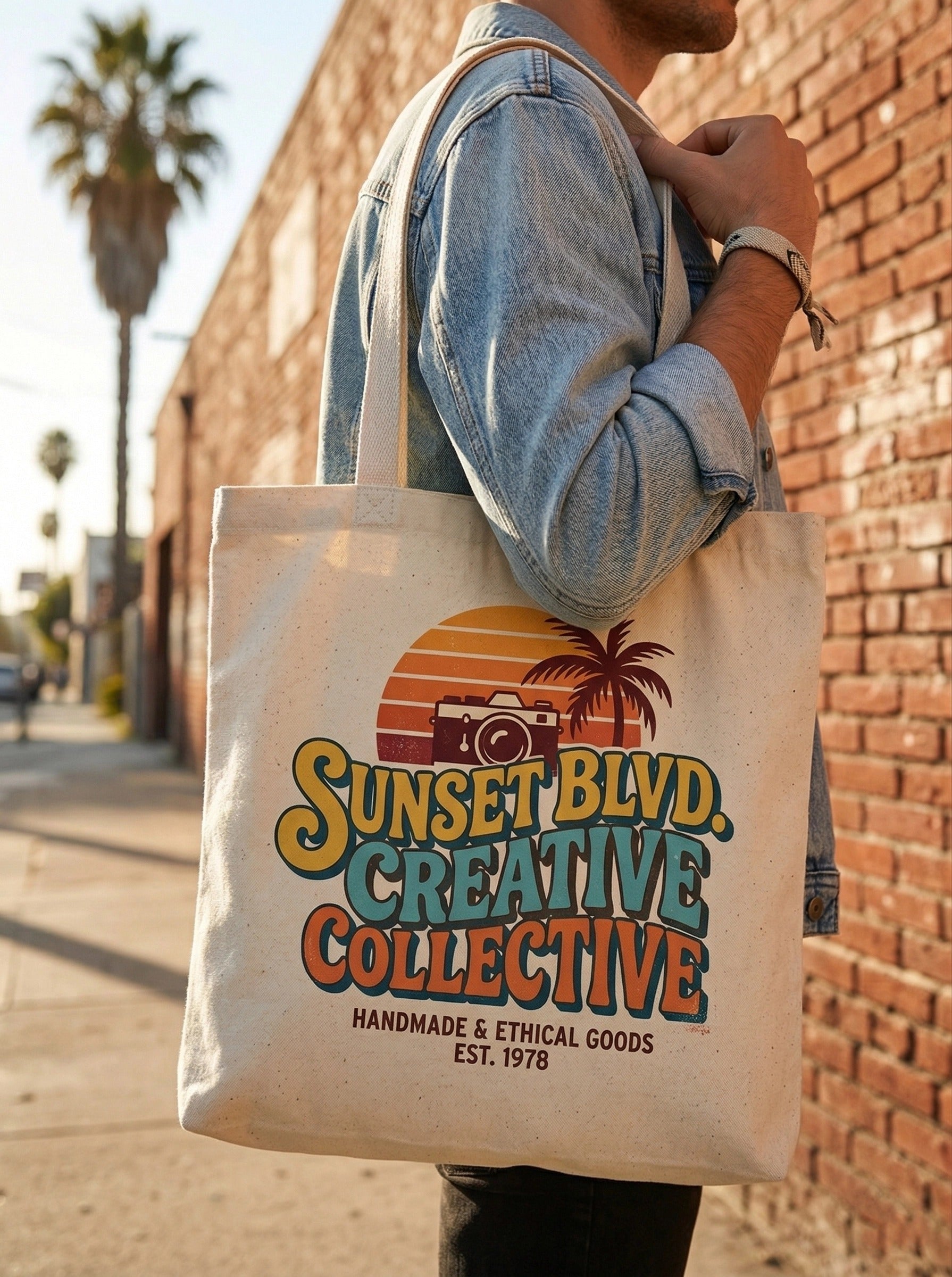 Bolsas de tela de algodón orgánico