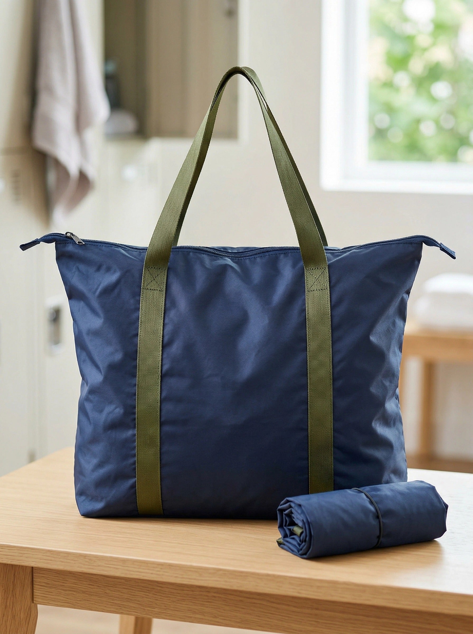 Bolso de mano con cremallera