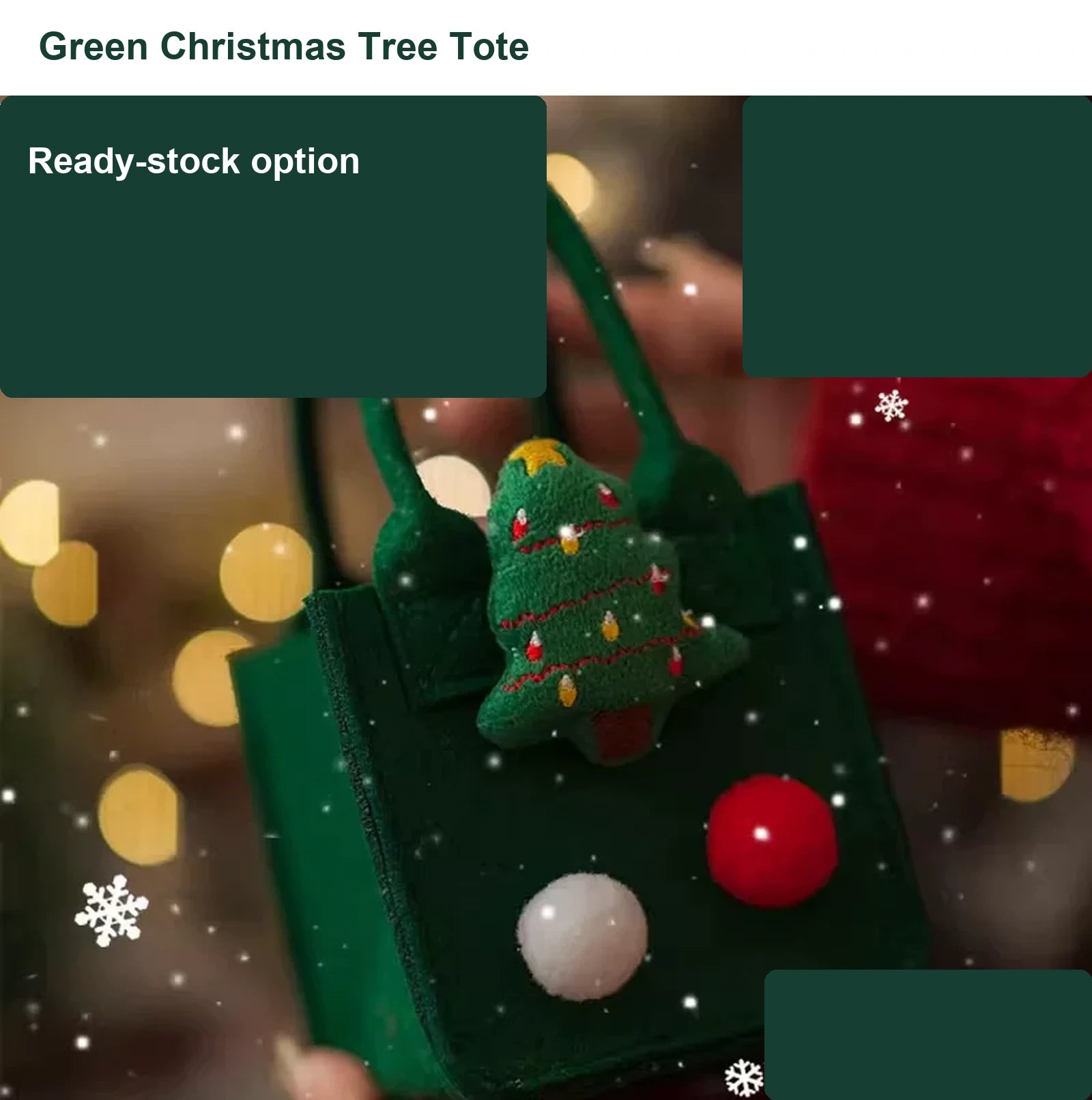 Assorted Felt and Knitted Christmas Apple Gift Bags – option 6666554081