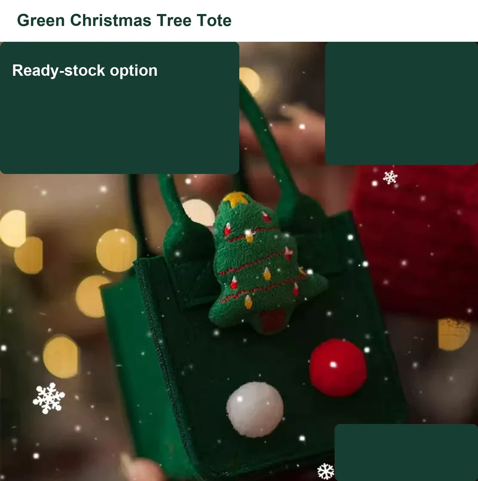 Assorted Felt and Knitted Christmas Apple Gift Bags – option 6666554081