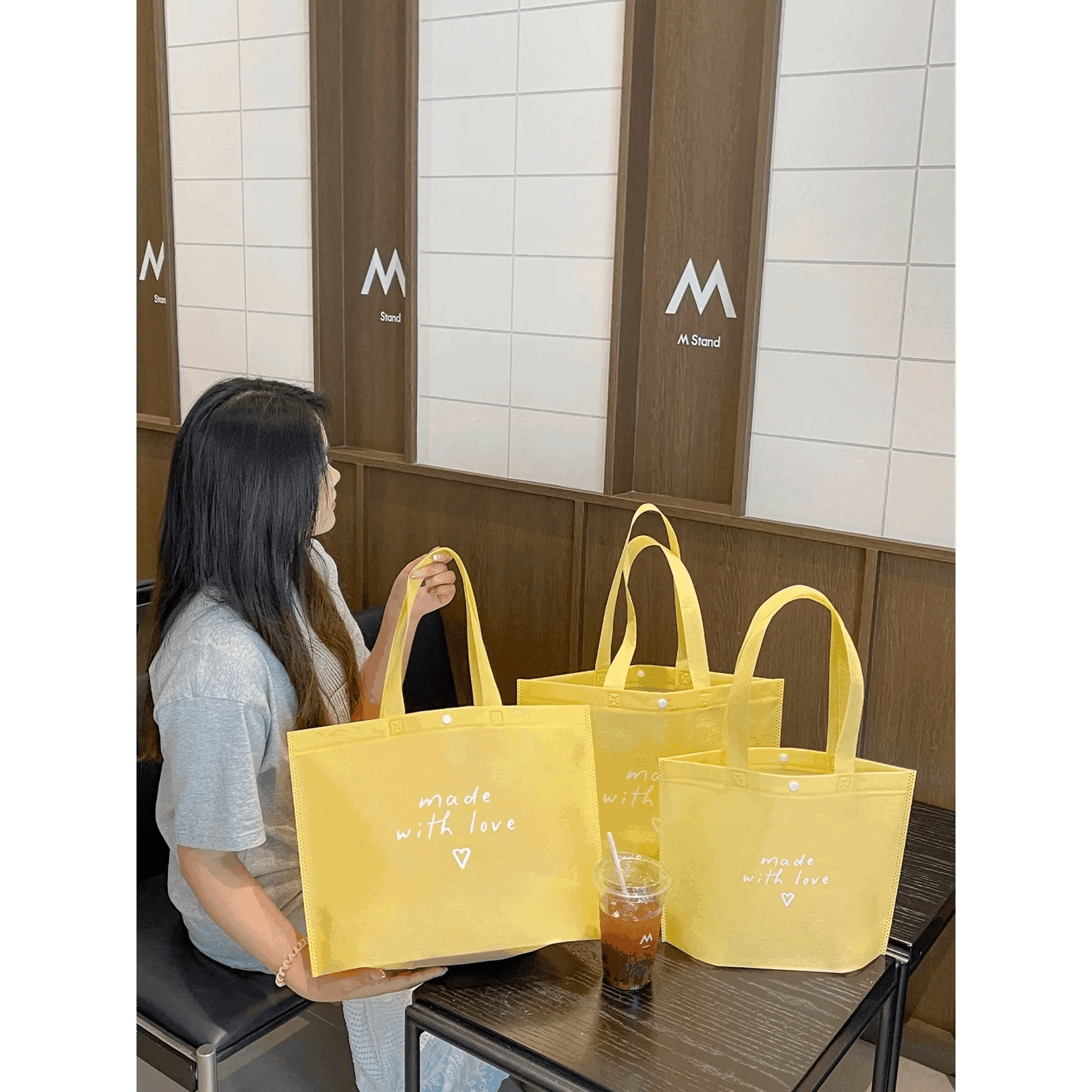 Boutique Non-Woven Garment Packaging Bags — 10 Styles animated product view 1