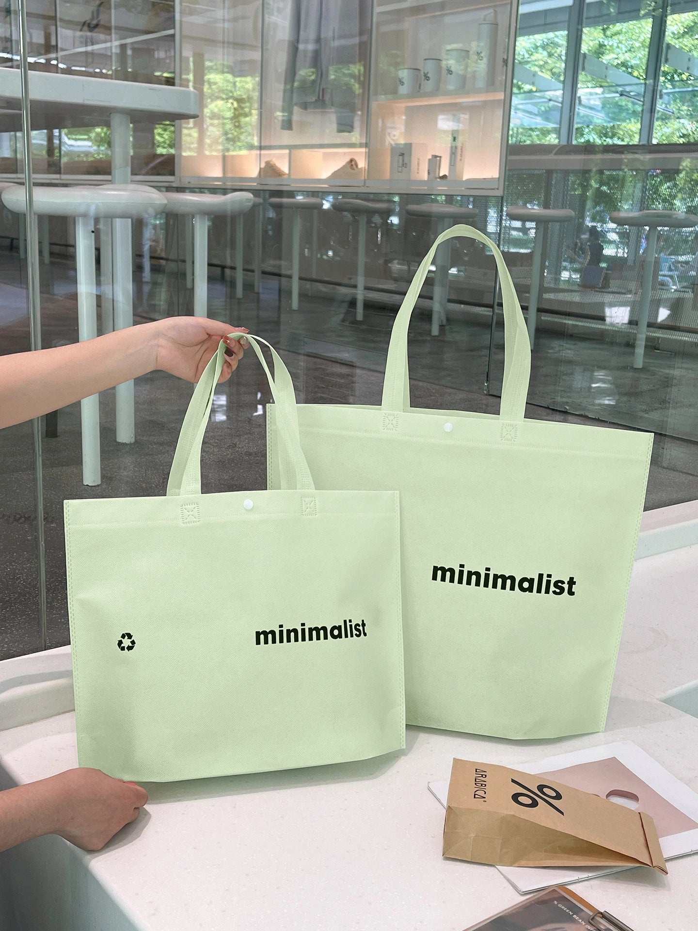 Boutique Non-Woven Garment Packaging Bags — 13 Styles product view 2