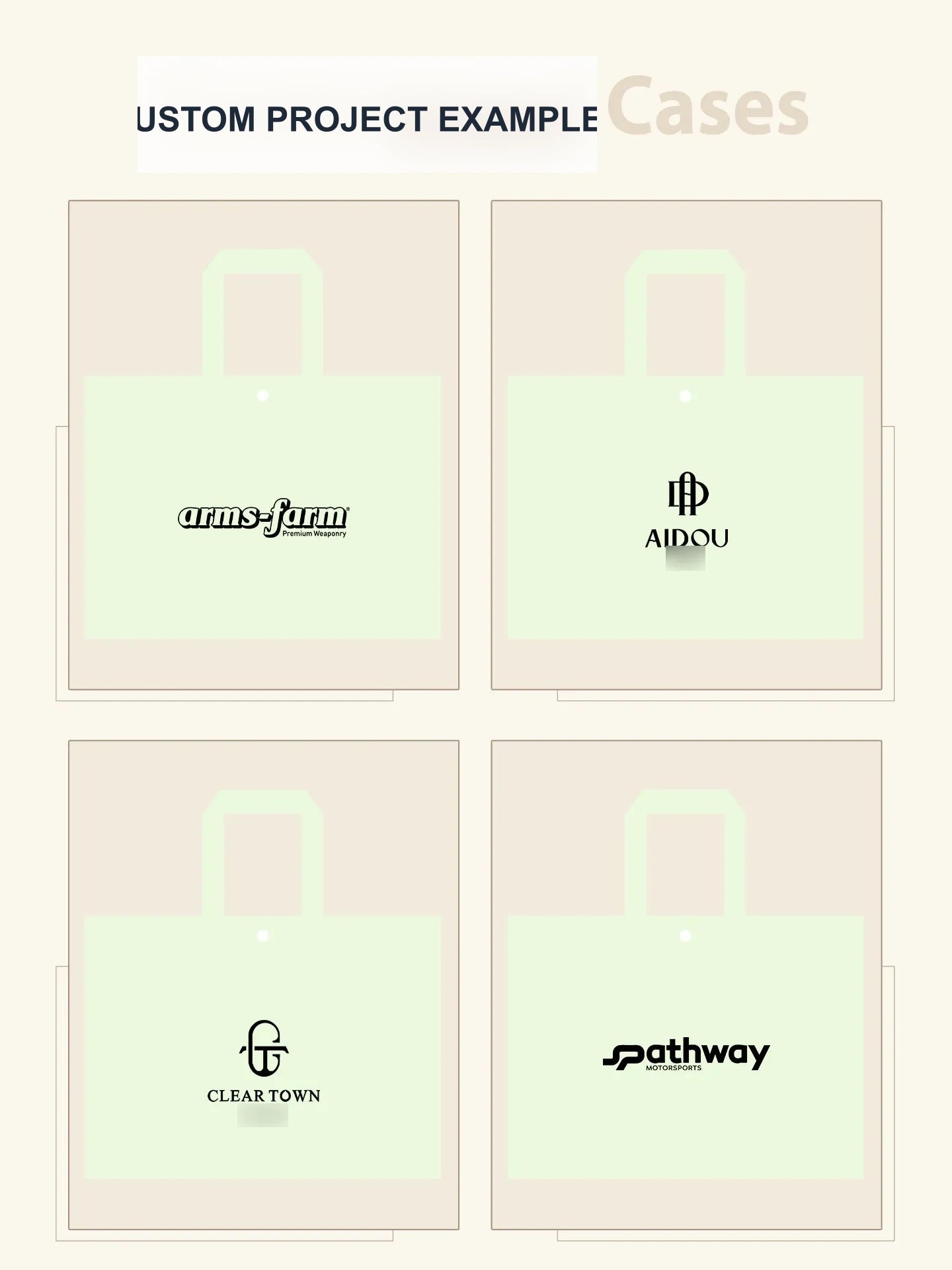 Boutique Non-Woven Garment Packaging Bags — 13 Styles product view 3