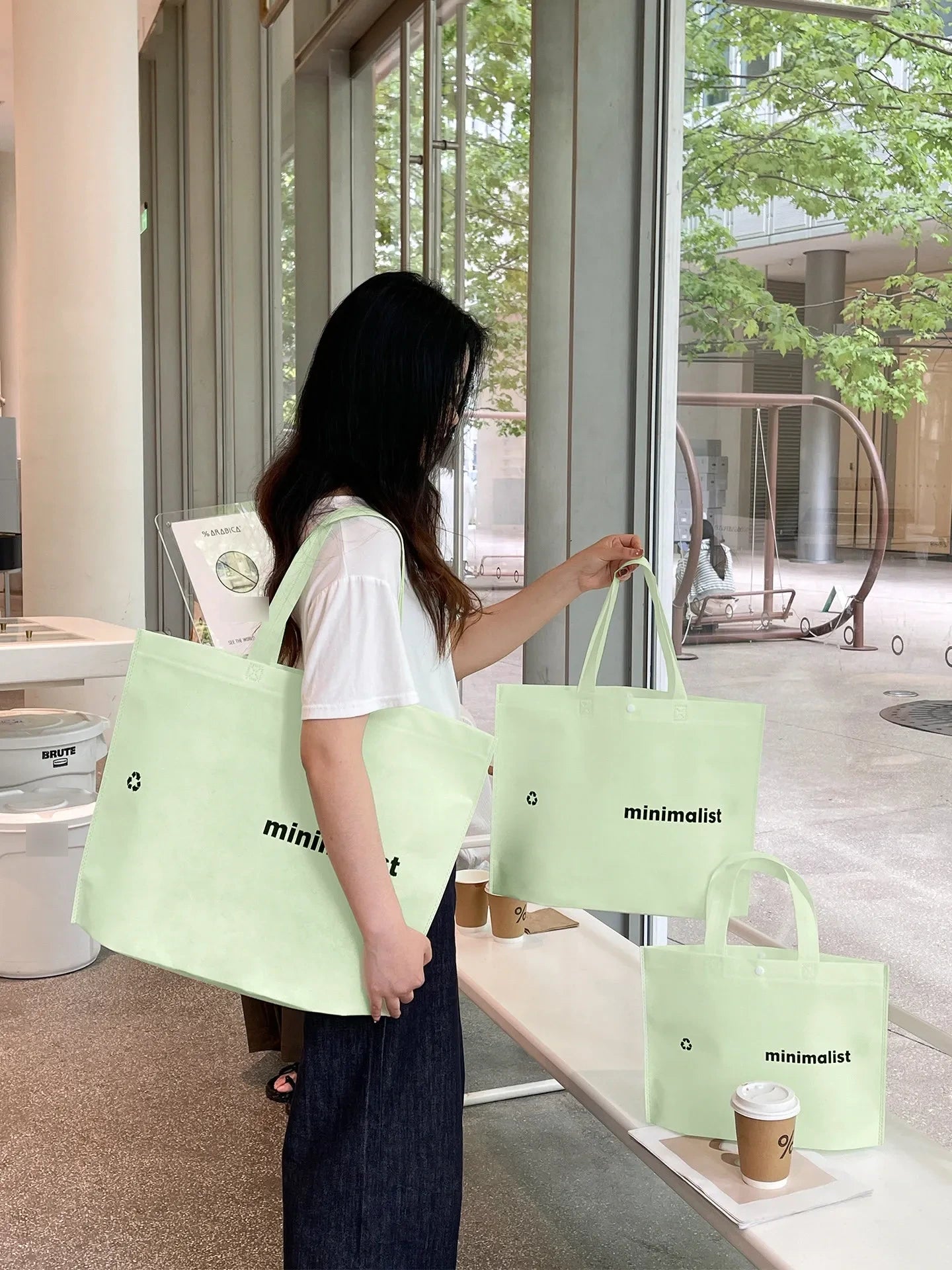 Boutique Non-Woven Garment Packaging Bags — 13 Styles product view 4