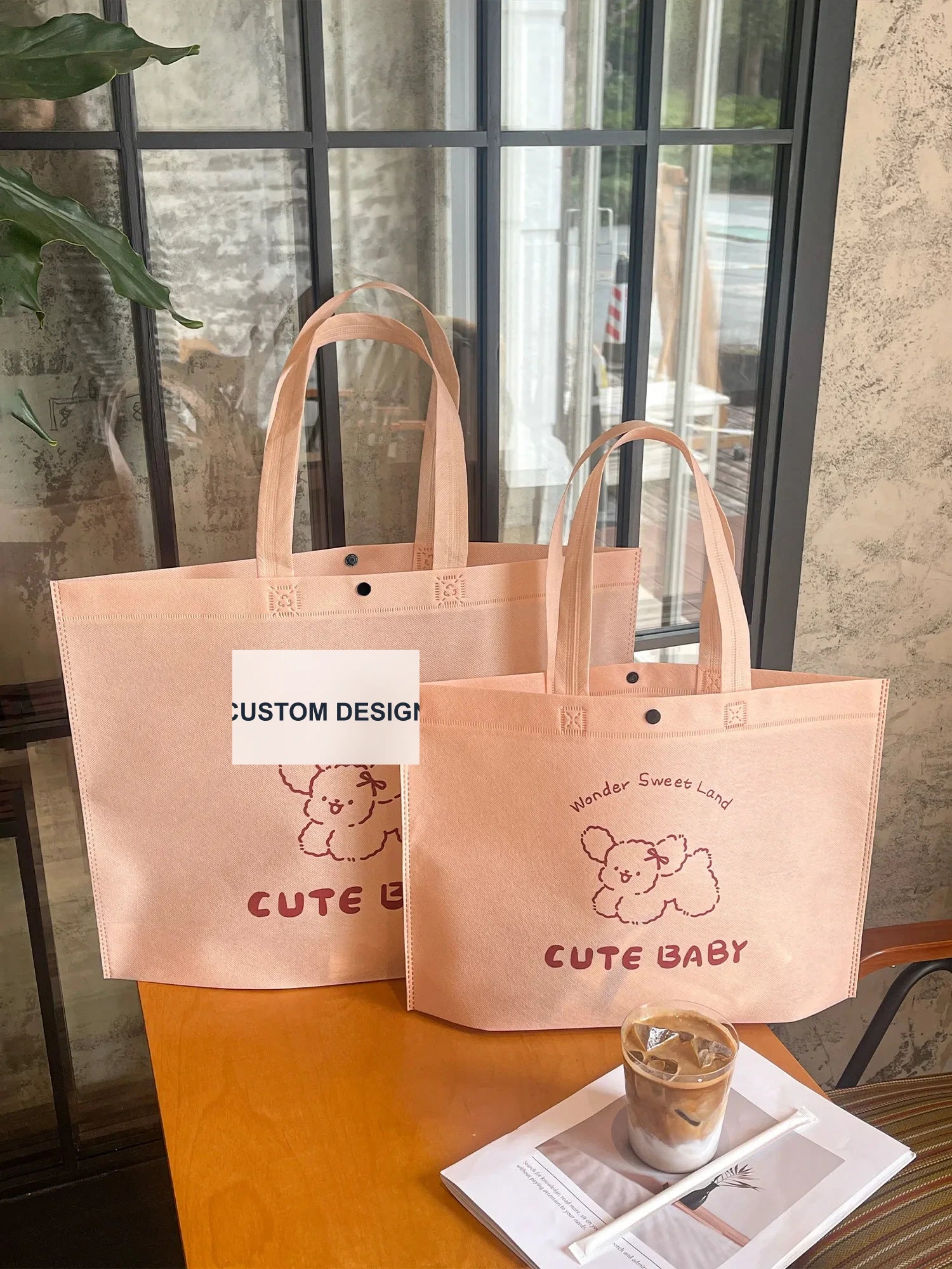 Boutique Non-Woven Garment Packaging Bags — 22 Styles product view 1