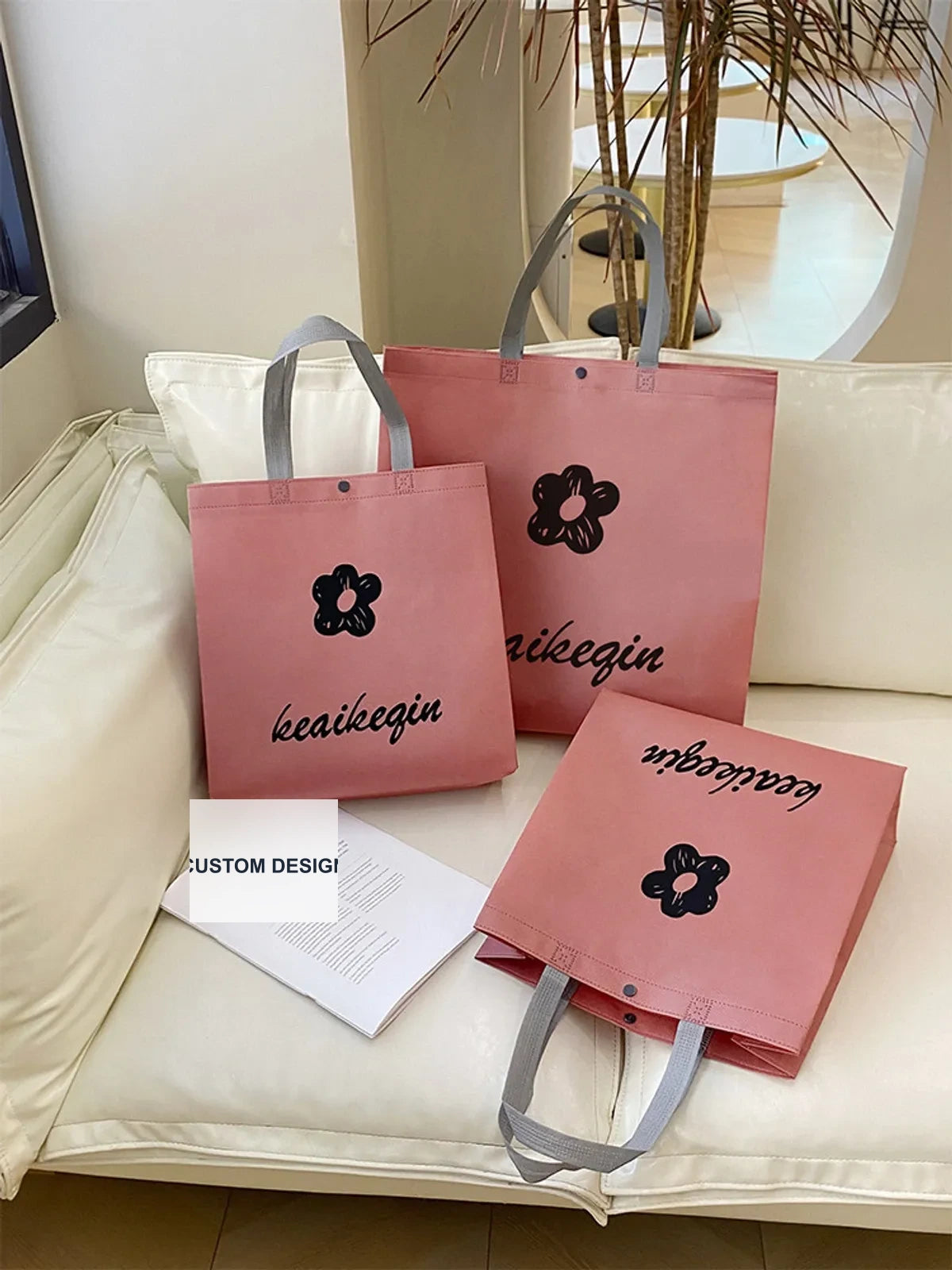 Boutique Non-Woven Garment Packaging Bags — 5 Styles product view 2