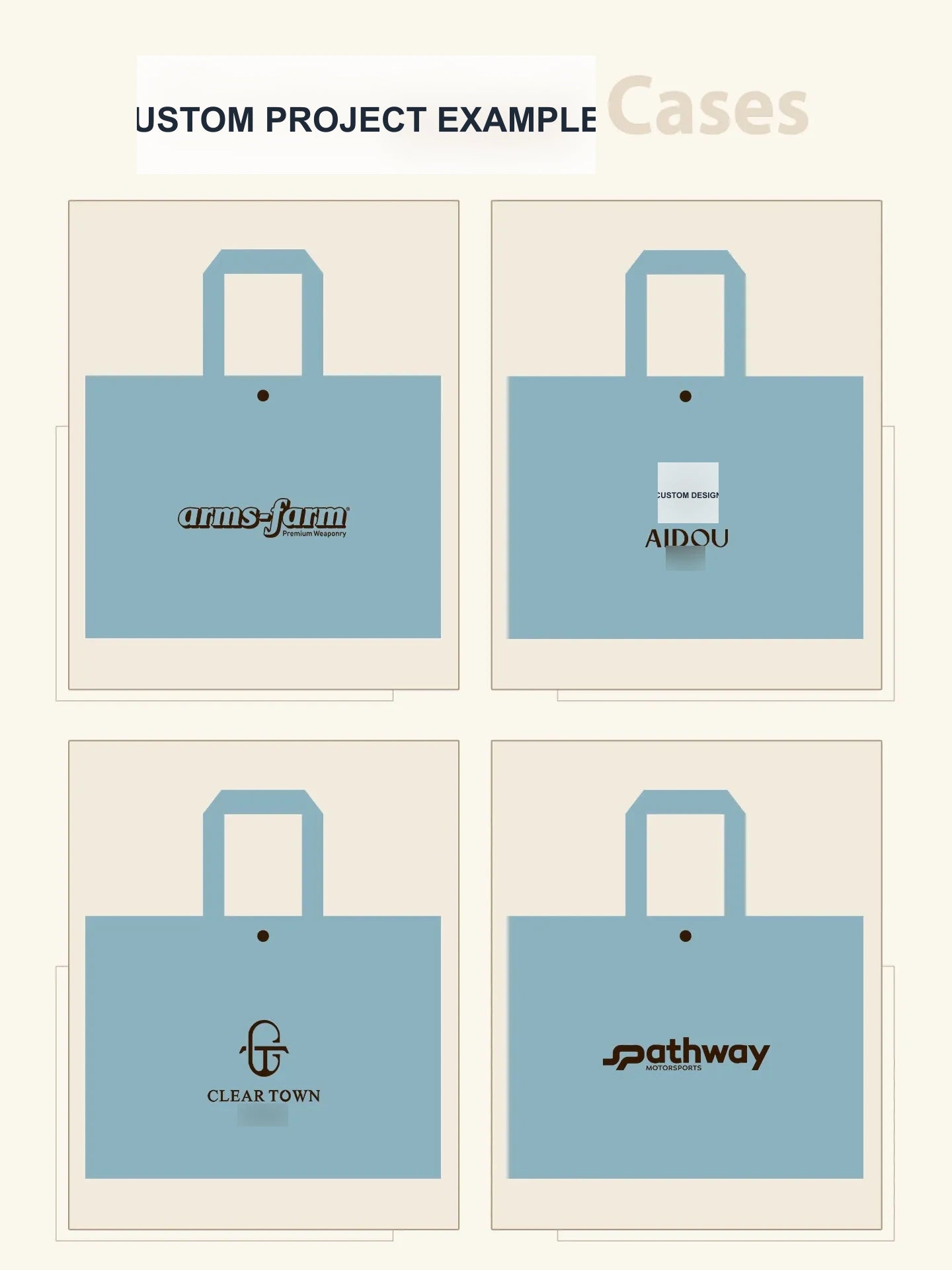 Boutique Non-Woven Garment Packaging Bags — 8 Styles product view 3
