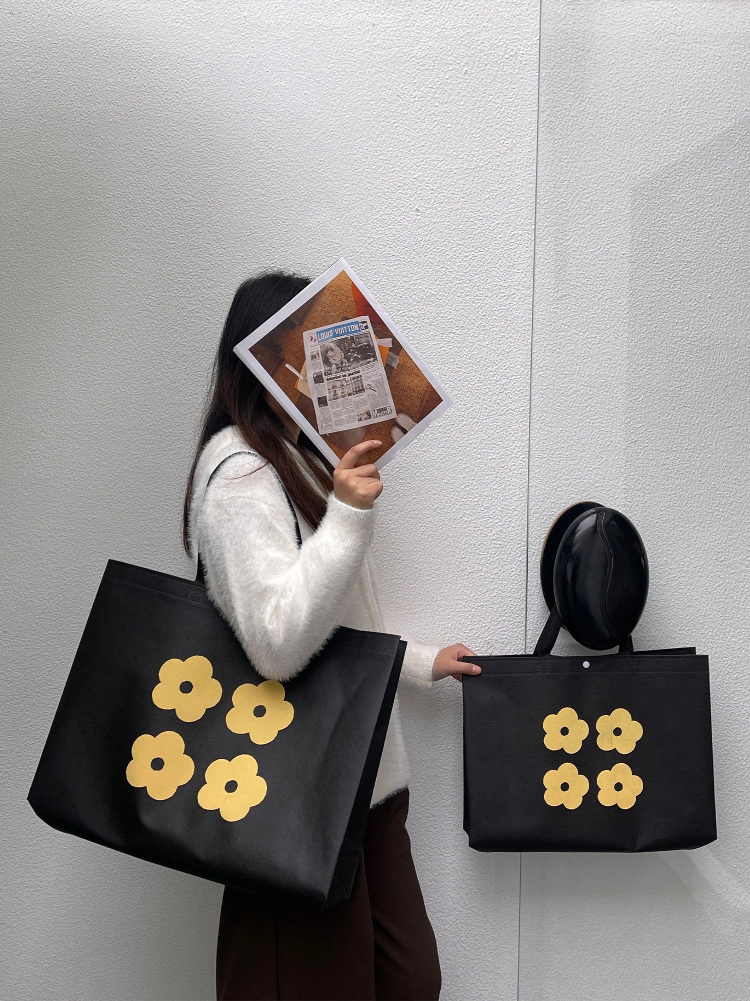 Boutique Non-Woven Tote Bags — 10 Styles product view 1