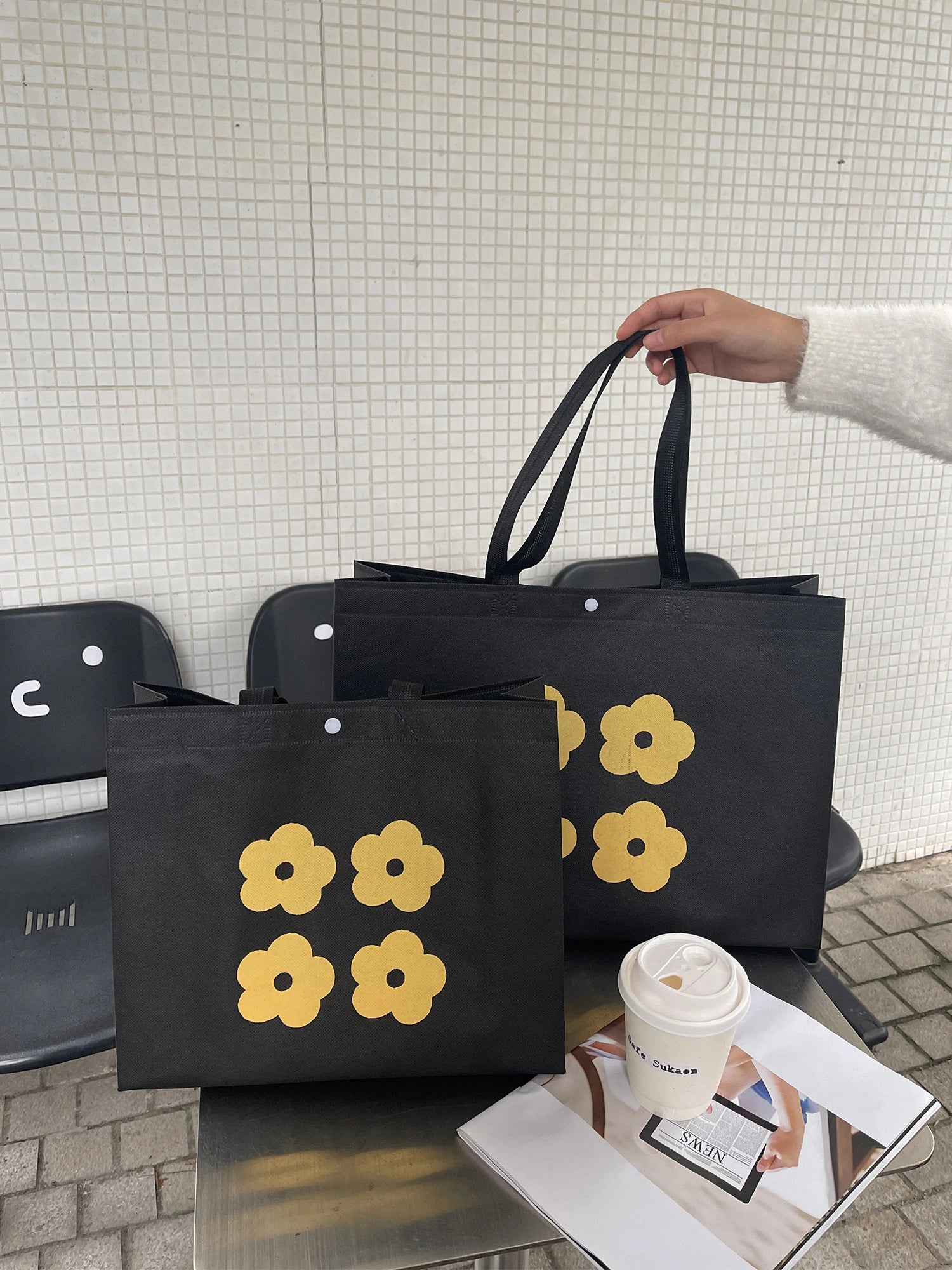 Boutique Non-Woven Tote Bags — 10 Styles product view 2