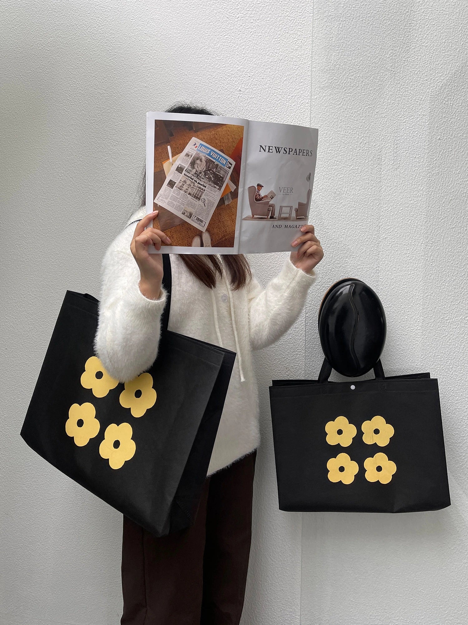 Boutique Non-Woven Tote Bags — 10 Styles product view 3