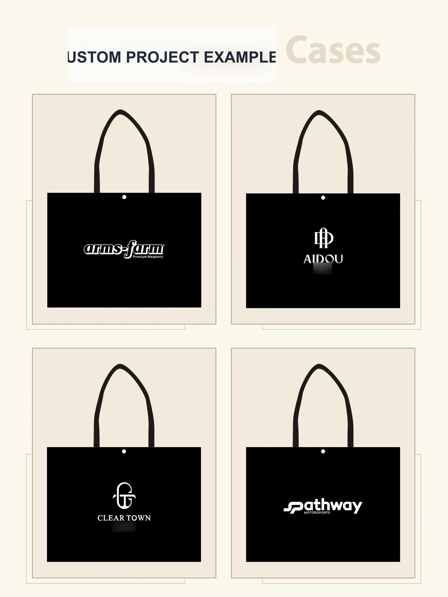 Boutique Non-Woven Tote Bags — 10 Styles product view 3