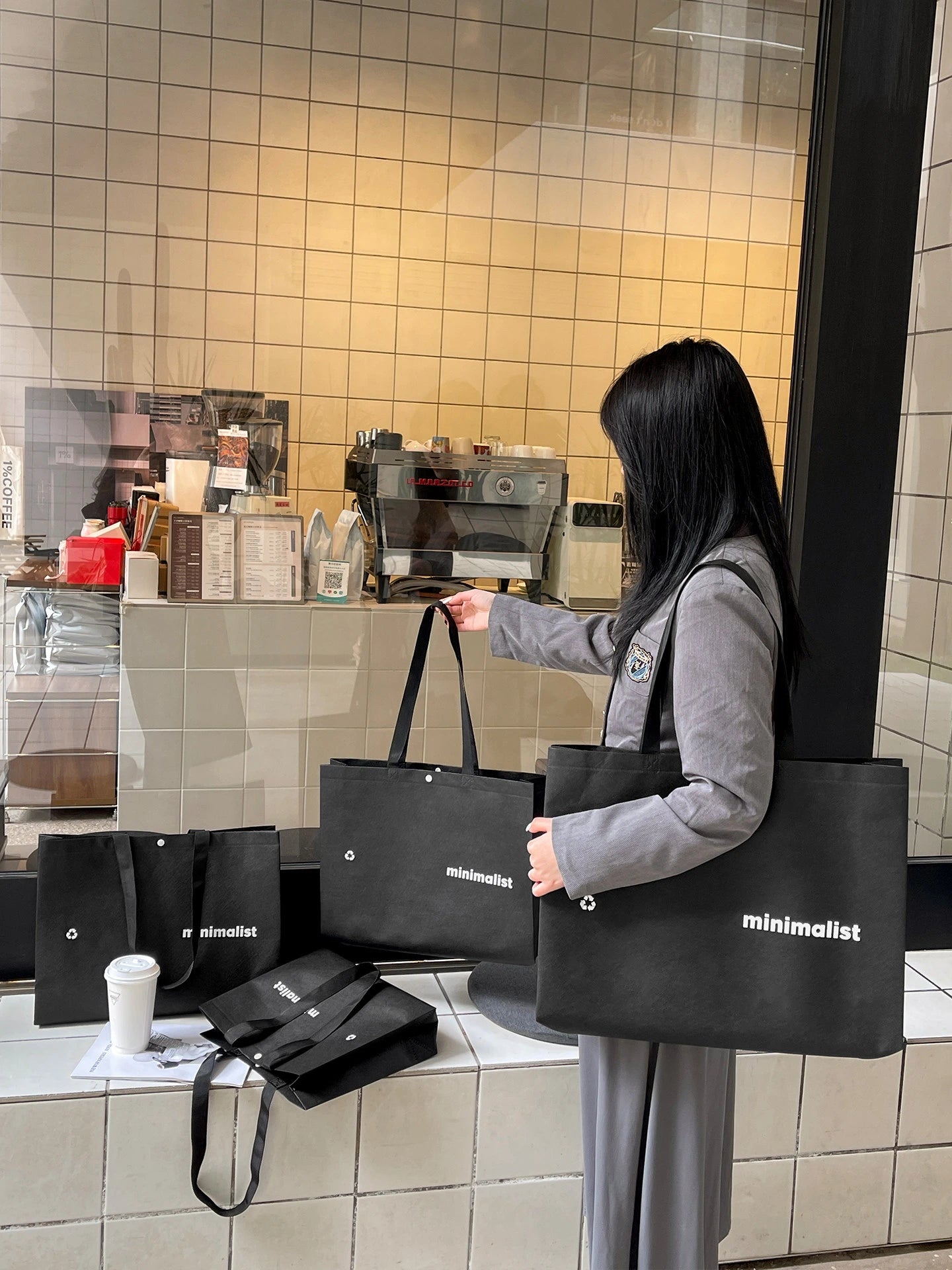 Boutique Non-Woven Tote Bags — 10 Styles product view 4