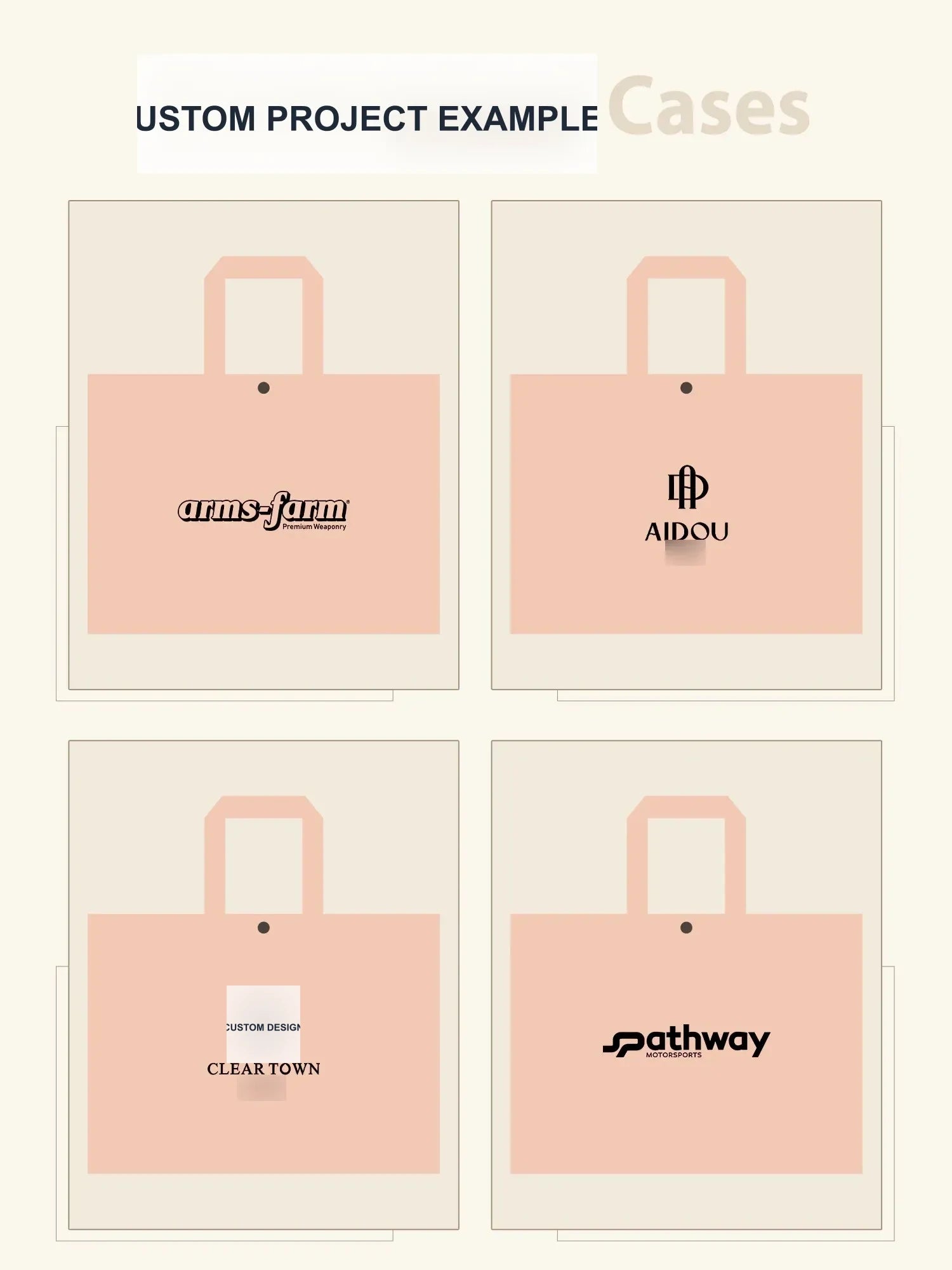 Boutique Non-Woven Tote Bags — 10 Styles product view 5