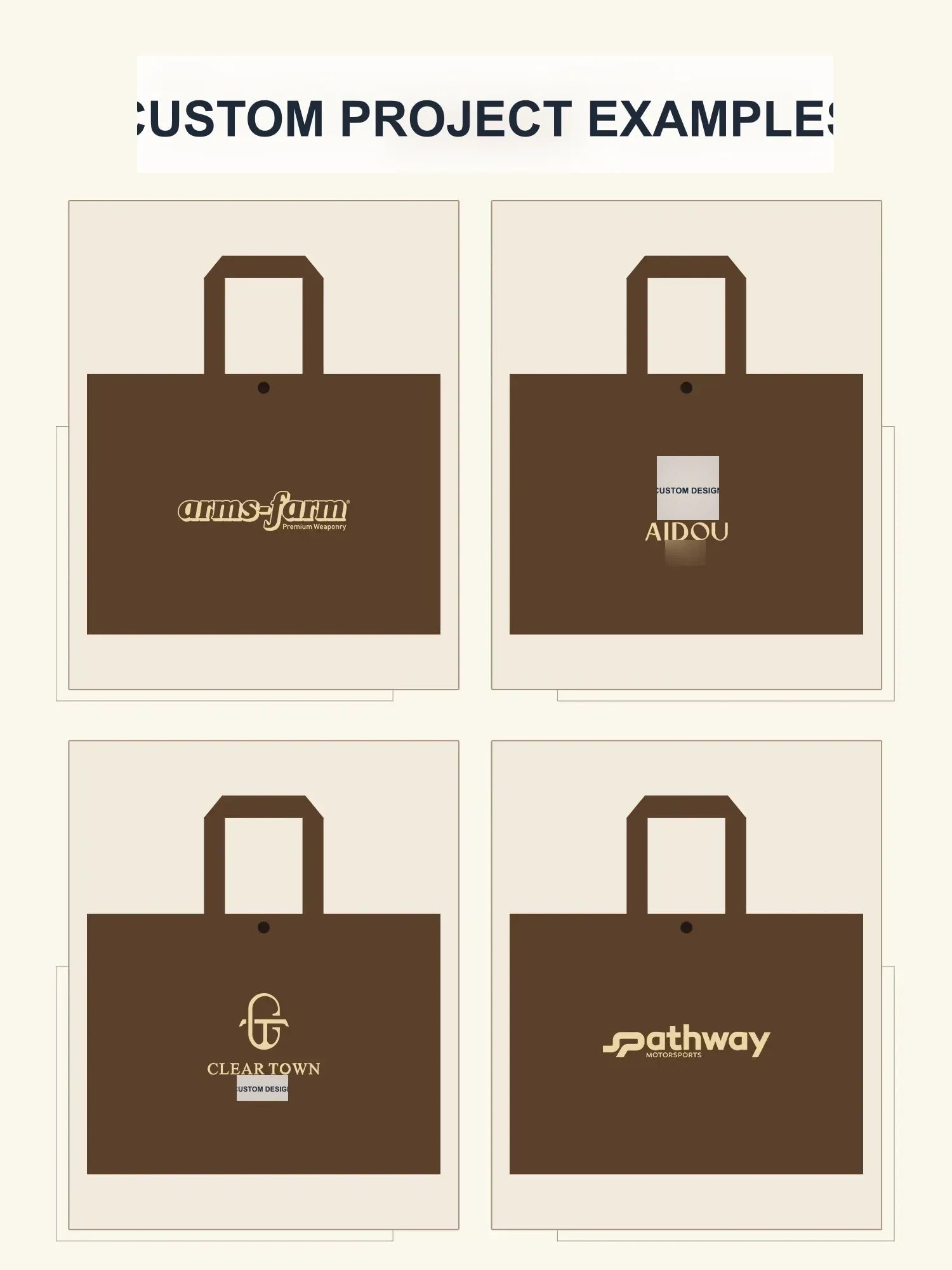 Boutique Non-Woven Tote Bags — 10 Styles product view 5
