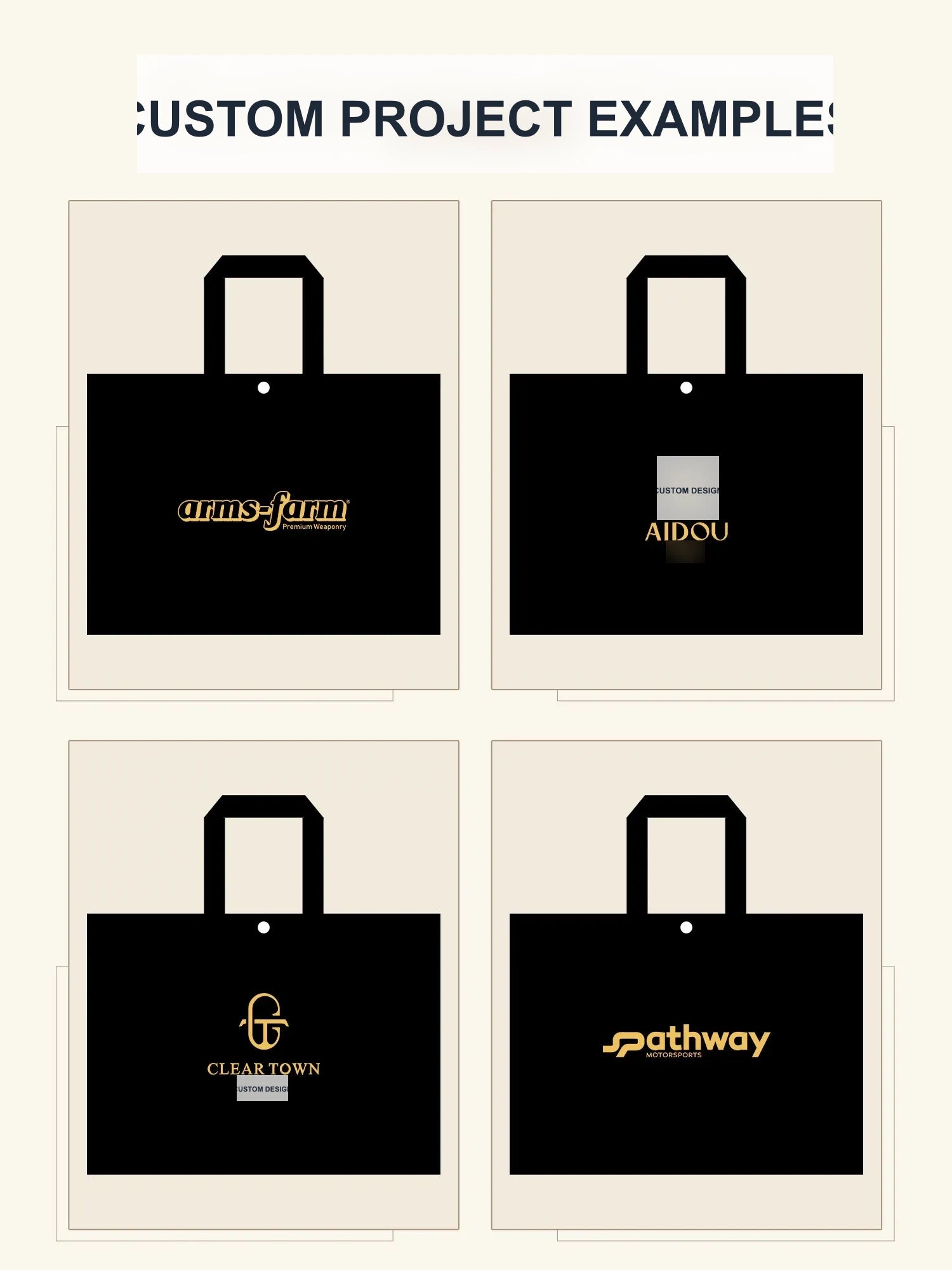 Boutique Non-Woven Tote Bags — 10 Styles product view 5