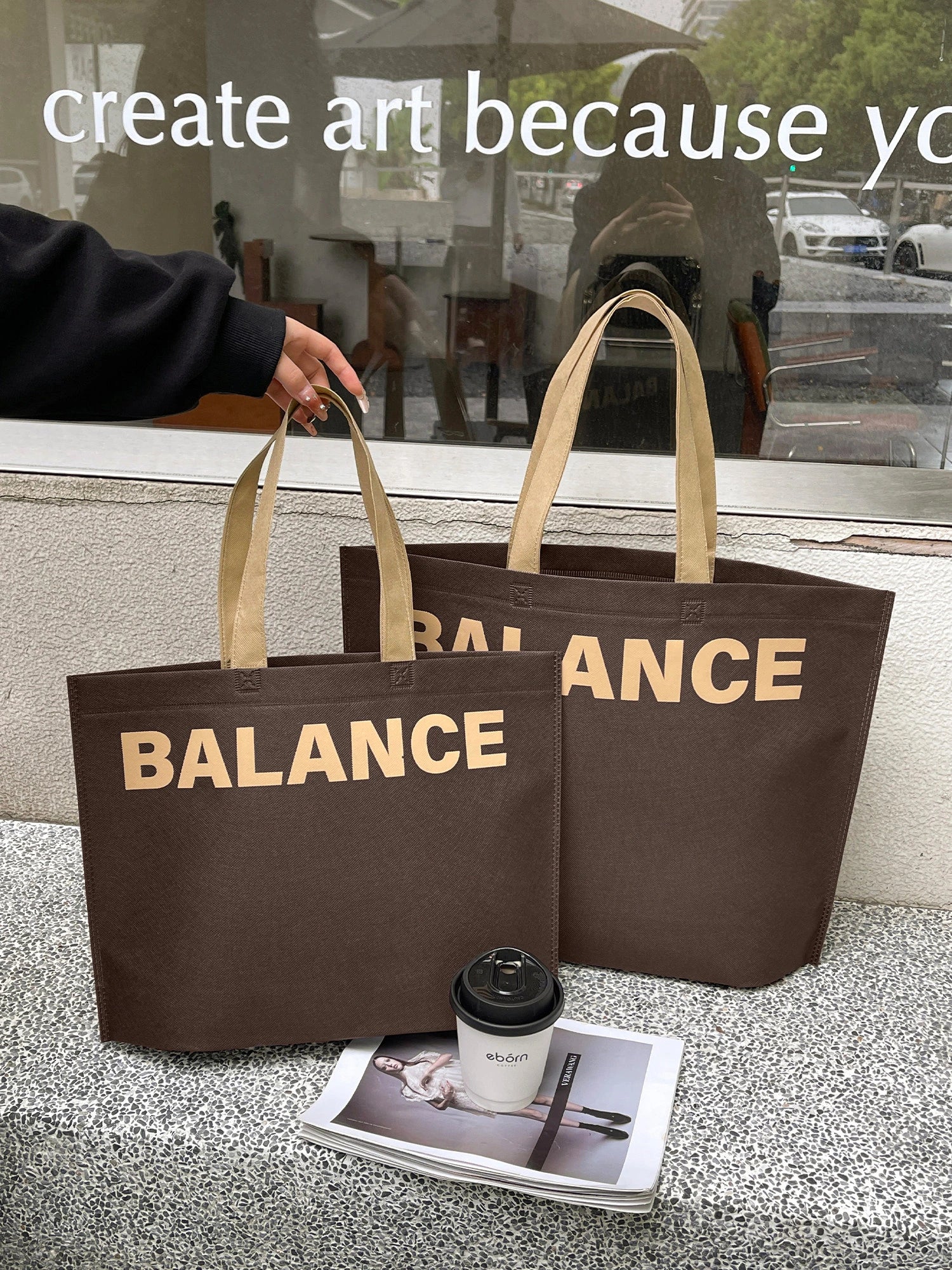 Boutique Non-Woven Tote Bags — 11 Styles product view 3