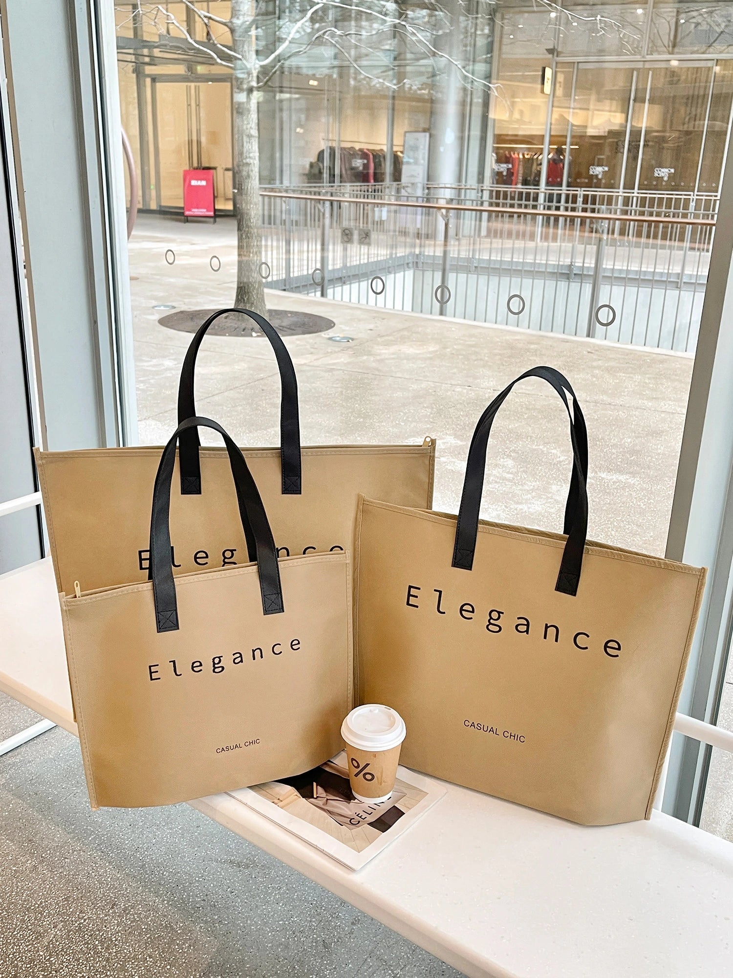 Boutique Non-Woven Tote Bags — 12 Styles product view 1